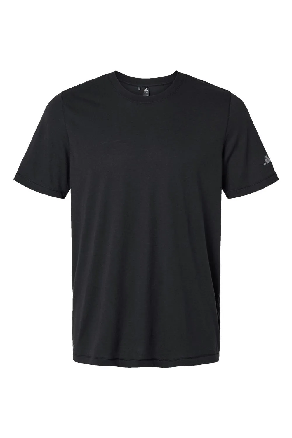 Adidas Mens Short Sleeve Crewneck T-Shirt - Black