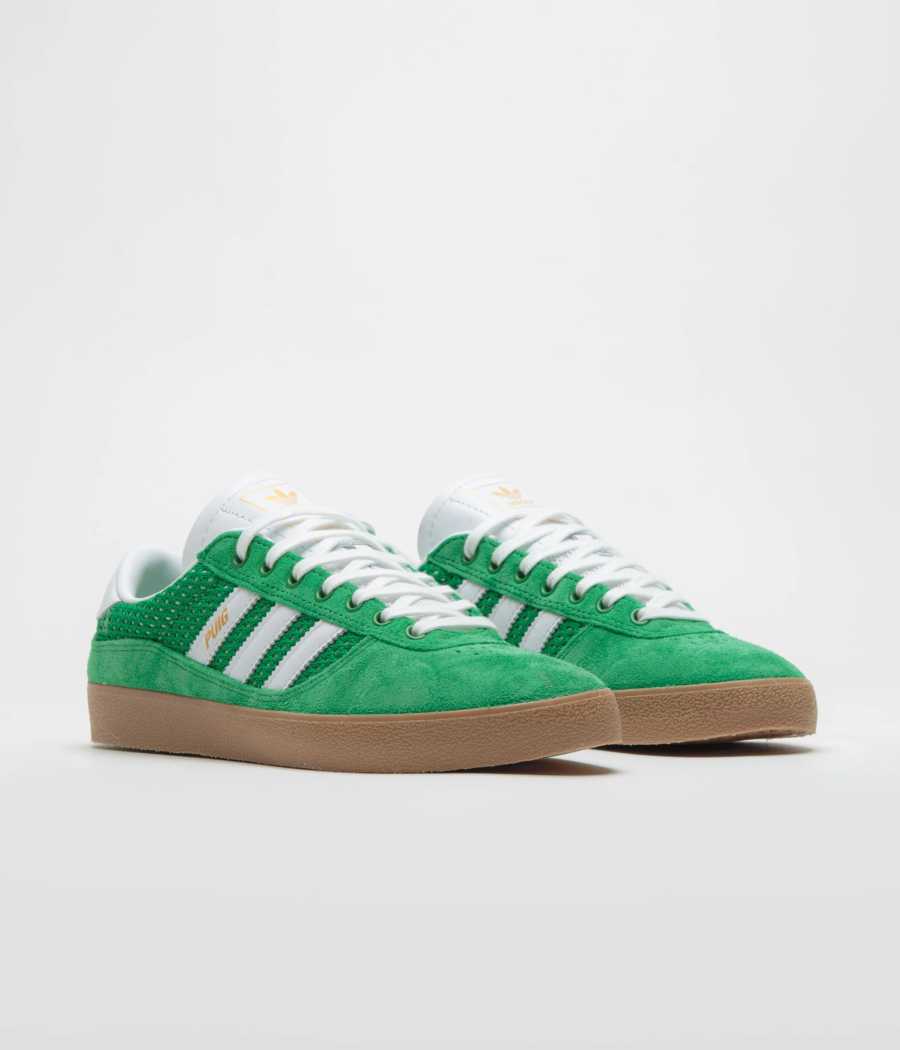 Adidas Puig Indoor Shoes - Green / FTWR White / Gum4 Adidas