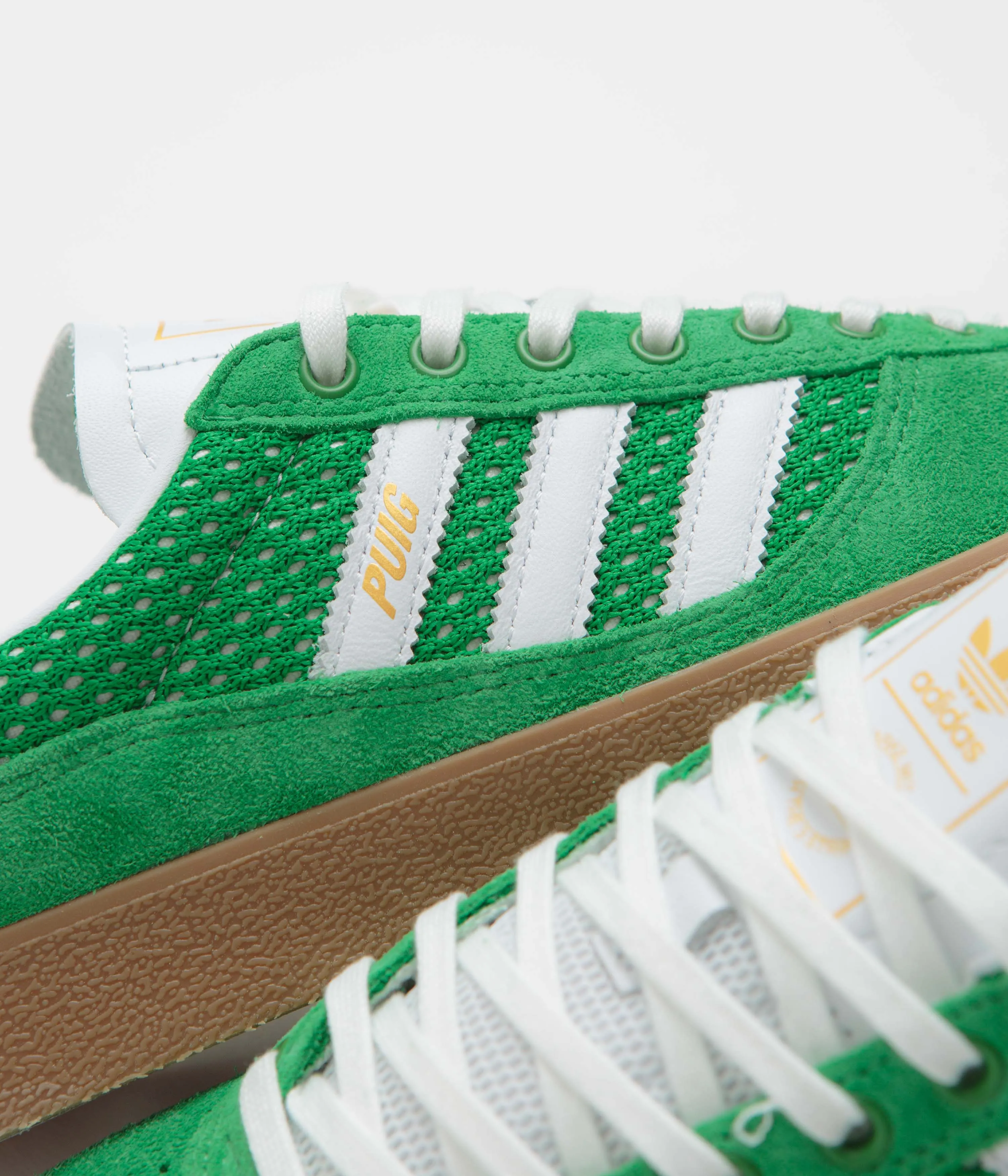 Adidas Puig Indoor Shoes - Green / FTWR White / Gum4 Adidas
