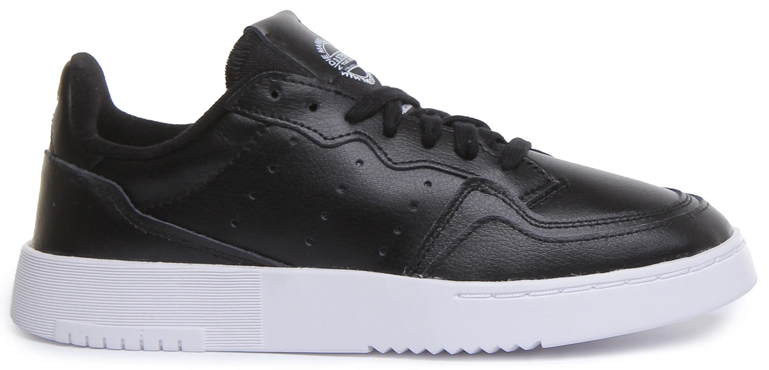 Adidas Supercourt J In Black White For Juniors Shoes Adidas