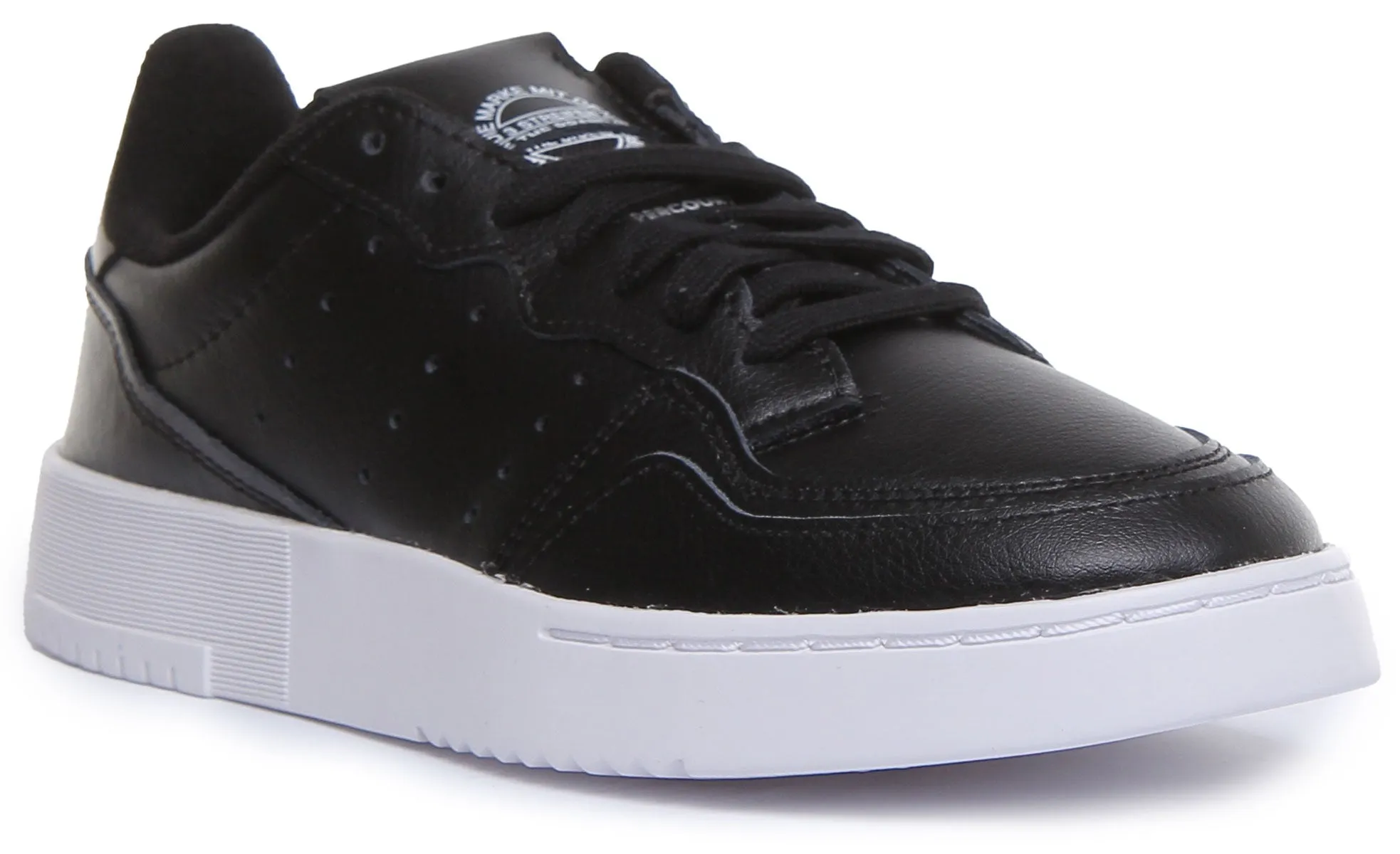 Adidas Supercourt J In Black White For Juniors Shoes Adidas