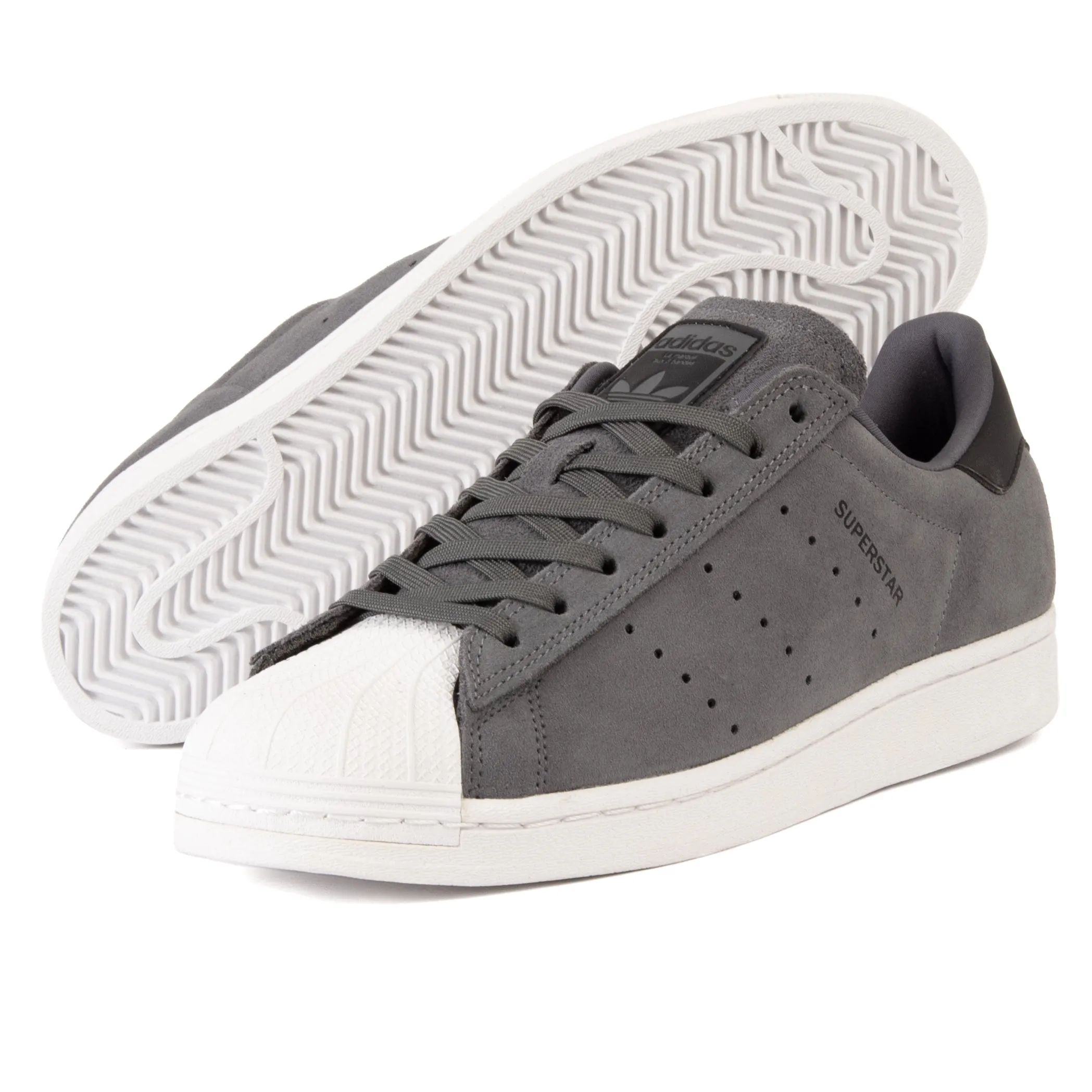 Adidas - Superstar ADV (Grey Five/Core Black/Footwear White) Adidas Shoes