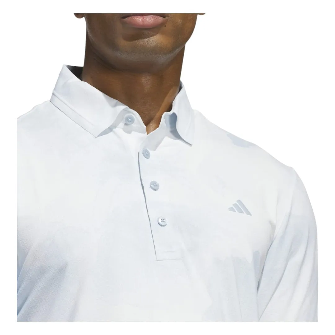 adidas Tour Printed Mesh Golf Polo Shirt JN9143