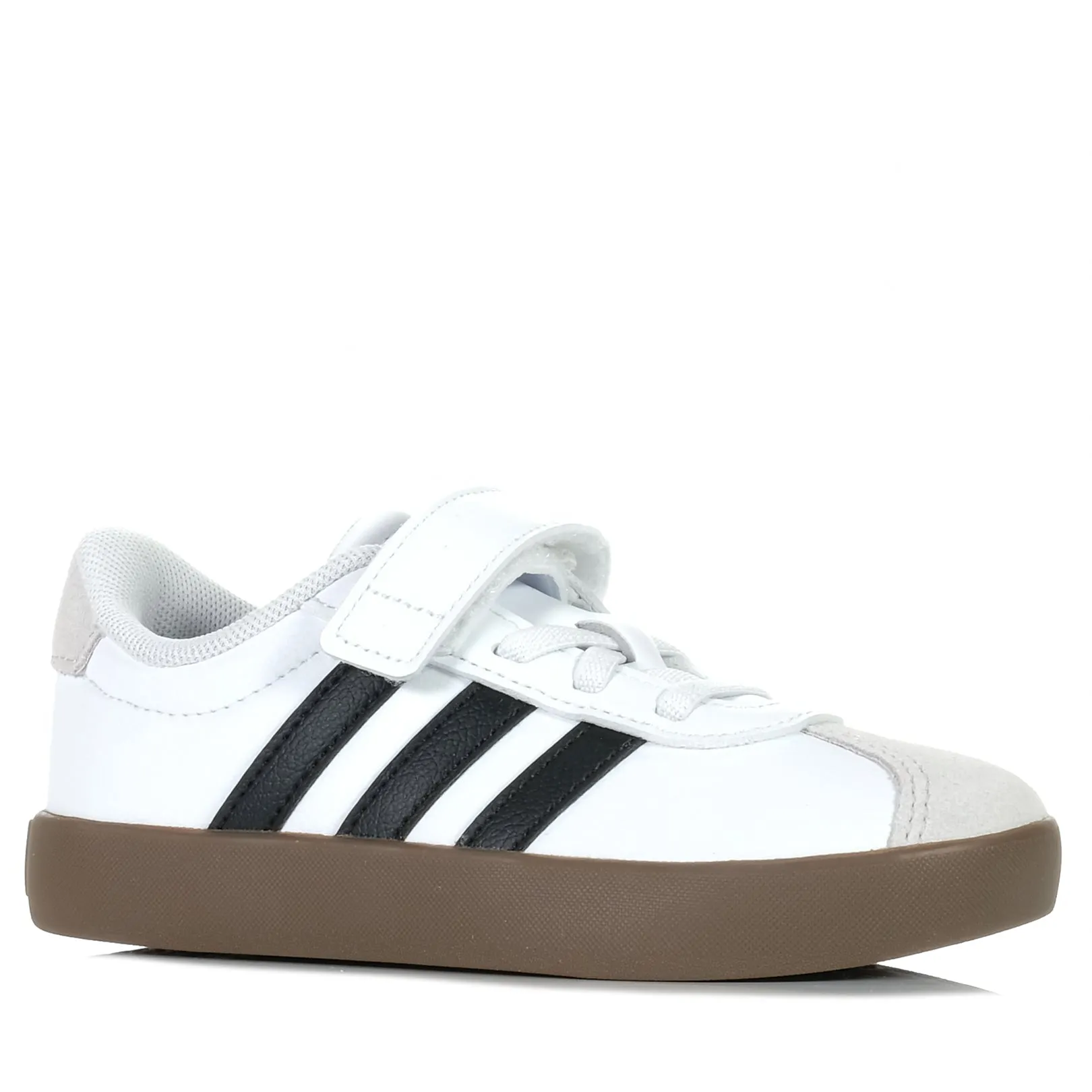Adidas VL Court 3.0 Kids White/Black Shoes_Adidas