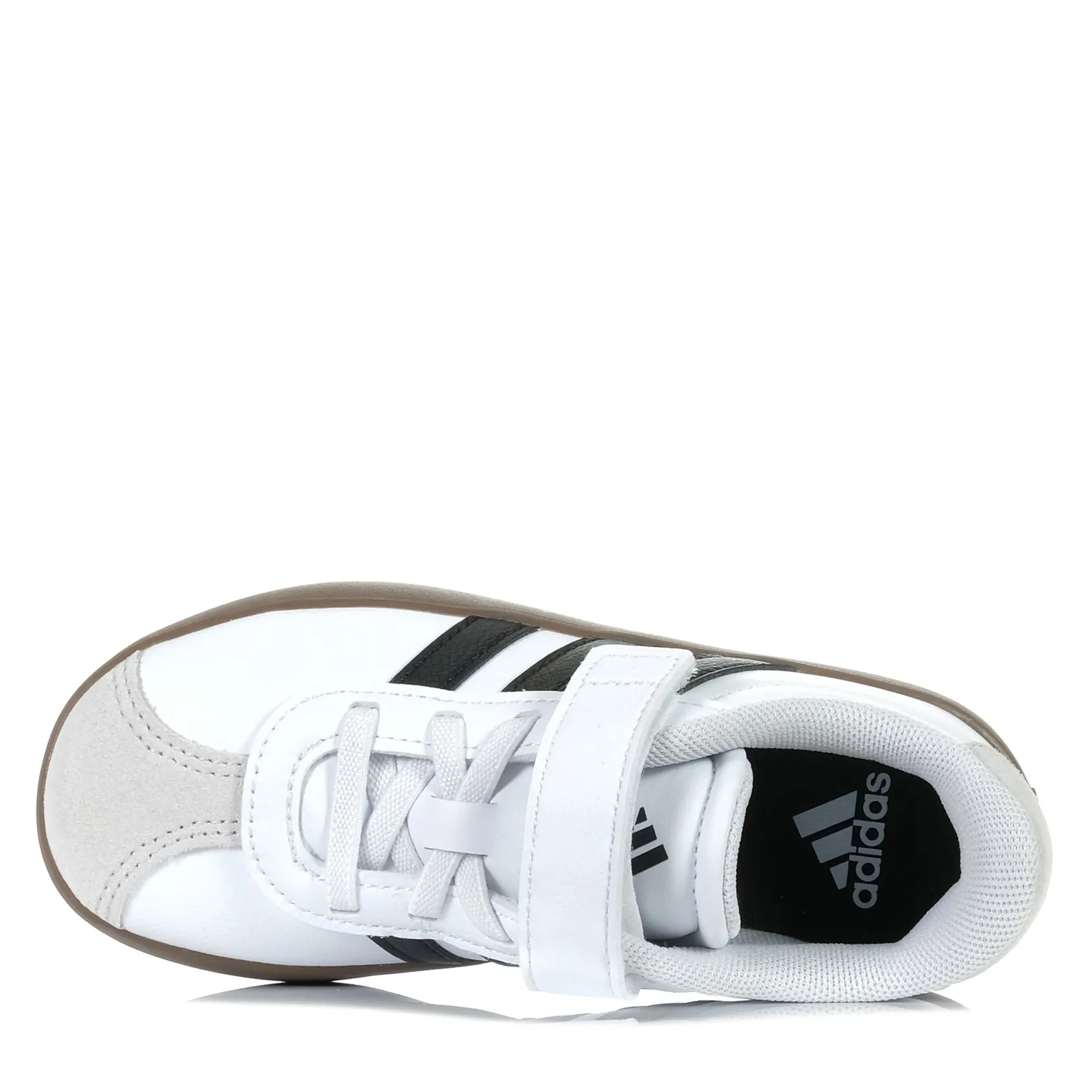 Adidas VL Court 3.0 Kids White/Black Shoes_Adidas