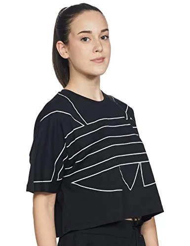 Adidas Women's Originals Lrg Logo Tee T-Shirt Nike Clothing