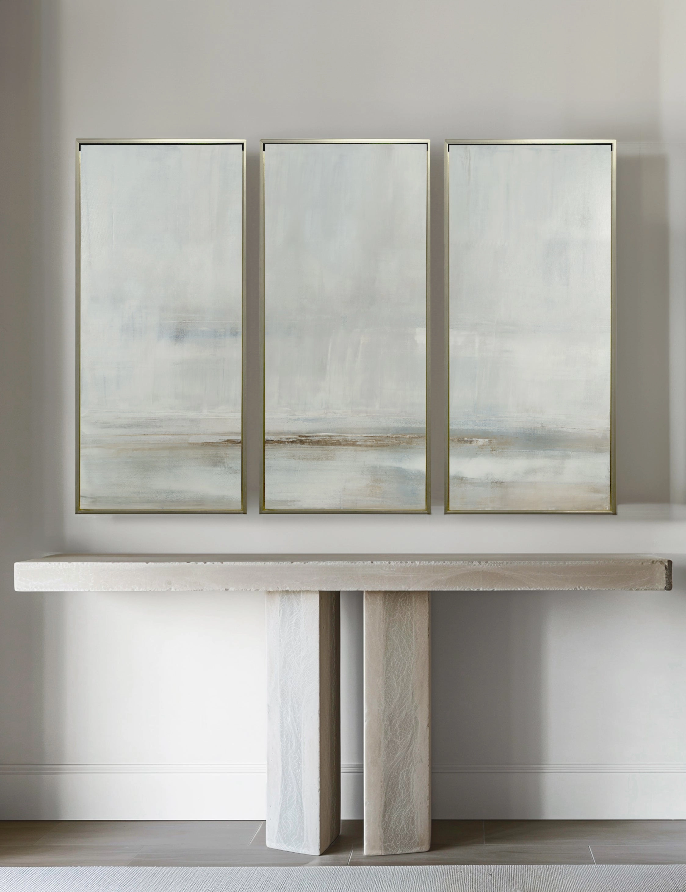After The Storm Triptych Wall Art by Carol Benson-Cobb