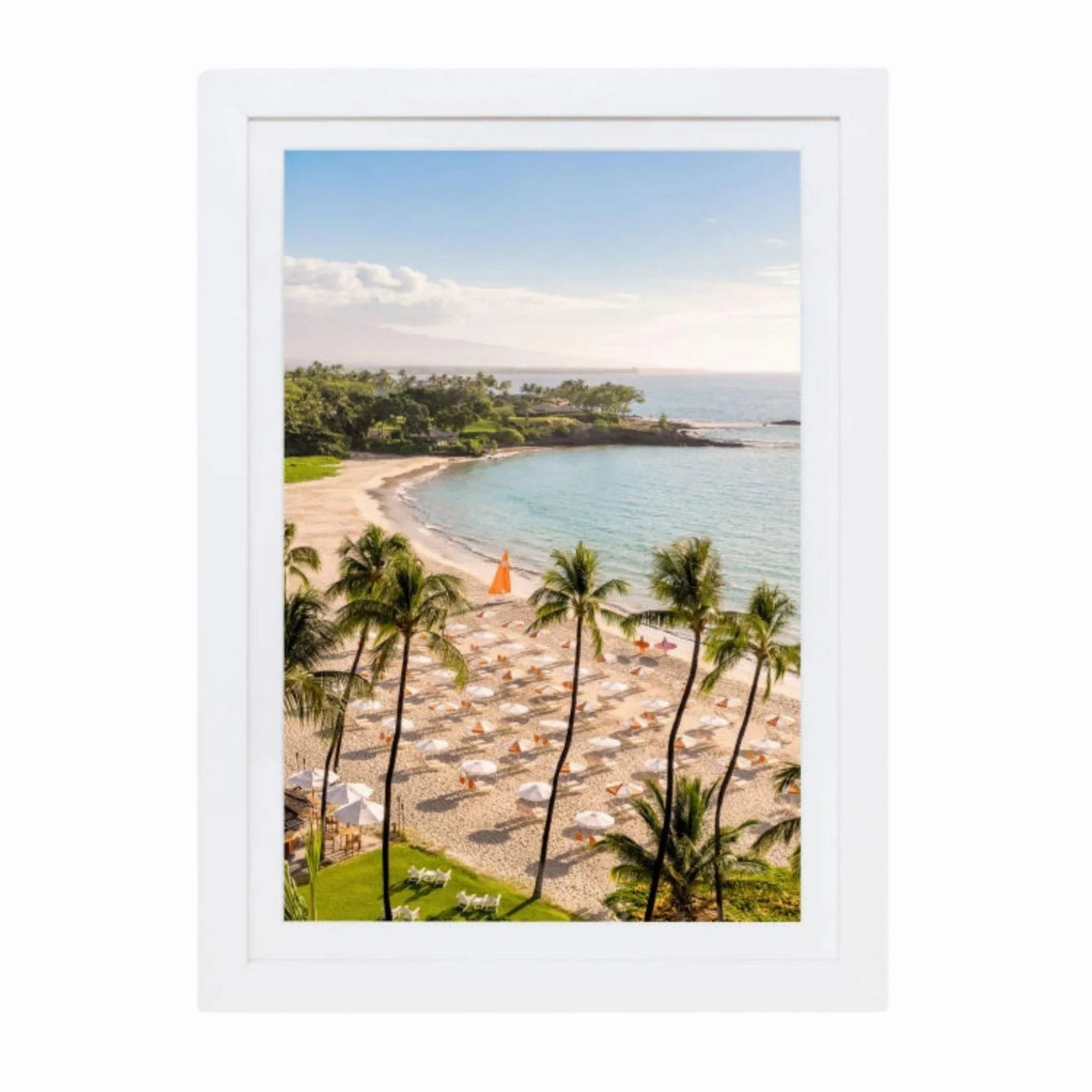 Afternoon Stroll Vertical, Mauna Kea Mini Framed Print by Gray Malin 