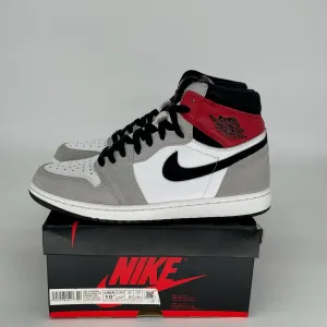 AIR JORDAN 1 LIGHT SMOKE GREY SIZE 10.5 555088-126