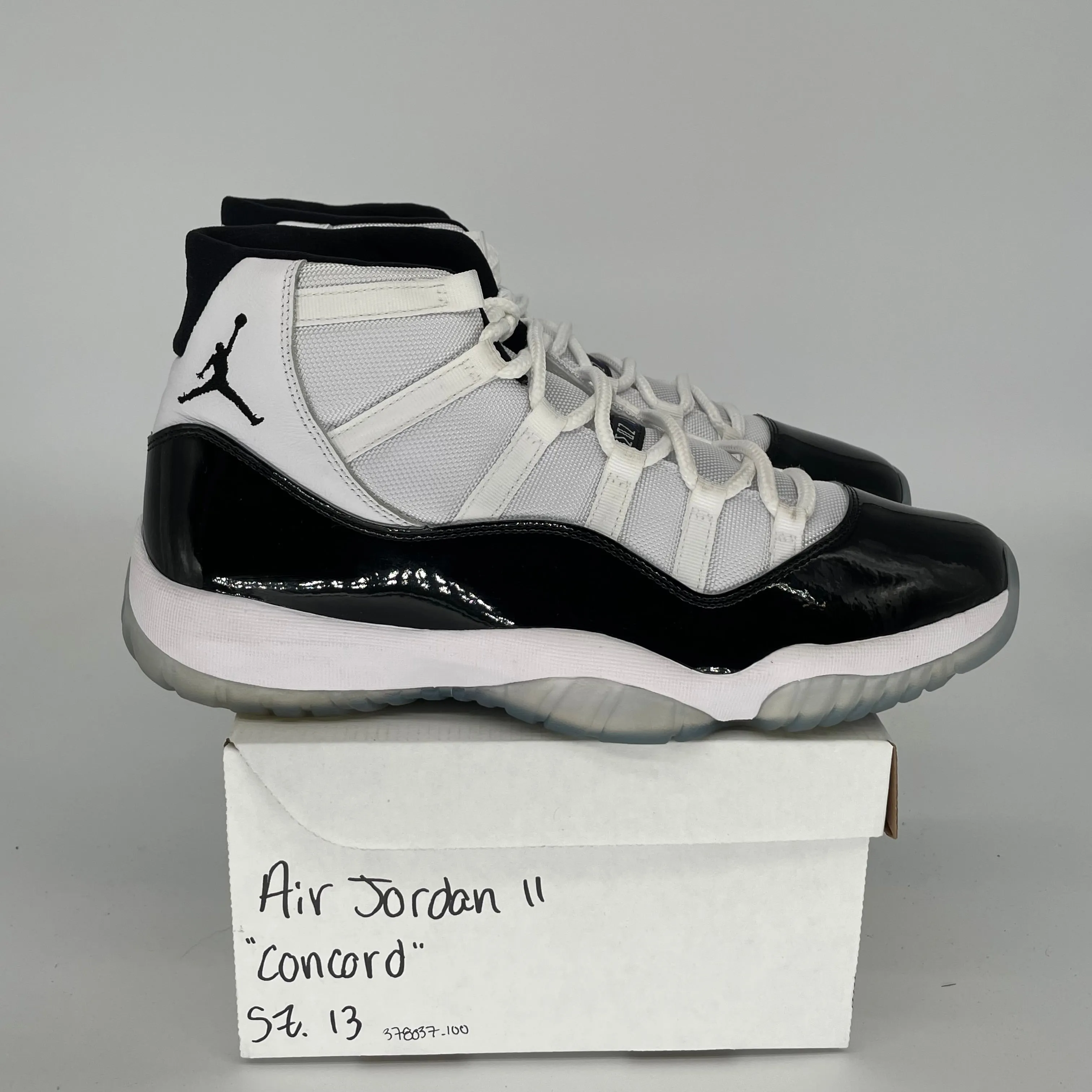 AIR JORDAN 11 CONCORD SIZE 13 378037-100