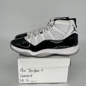 AIR JORDAN 11 CONCORD SIZE 13 378037-100