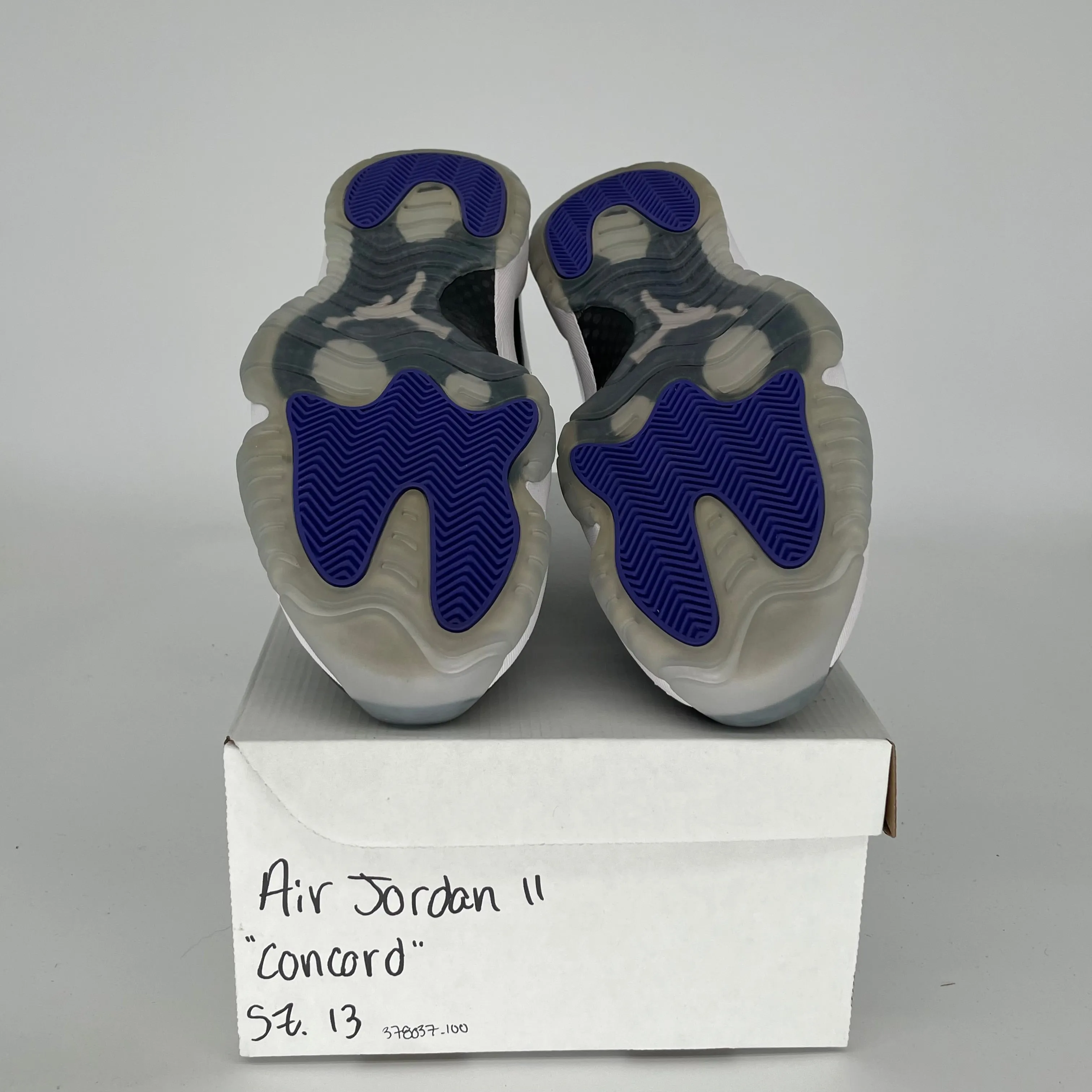 AIR JORDAN 11 CONCORD SIZE 13 378037-100