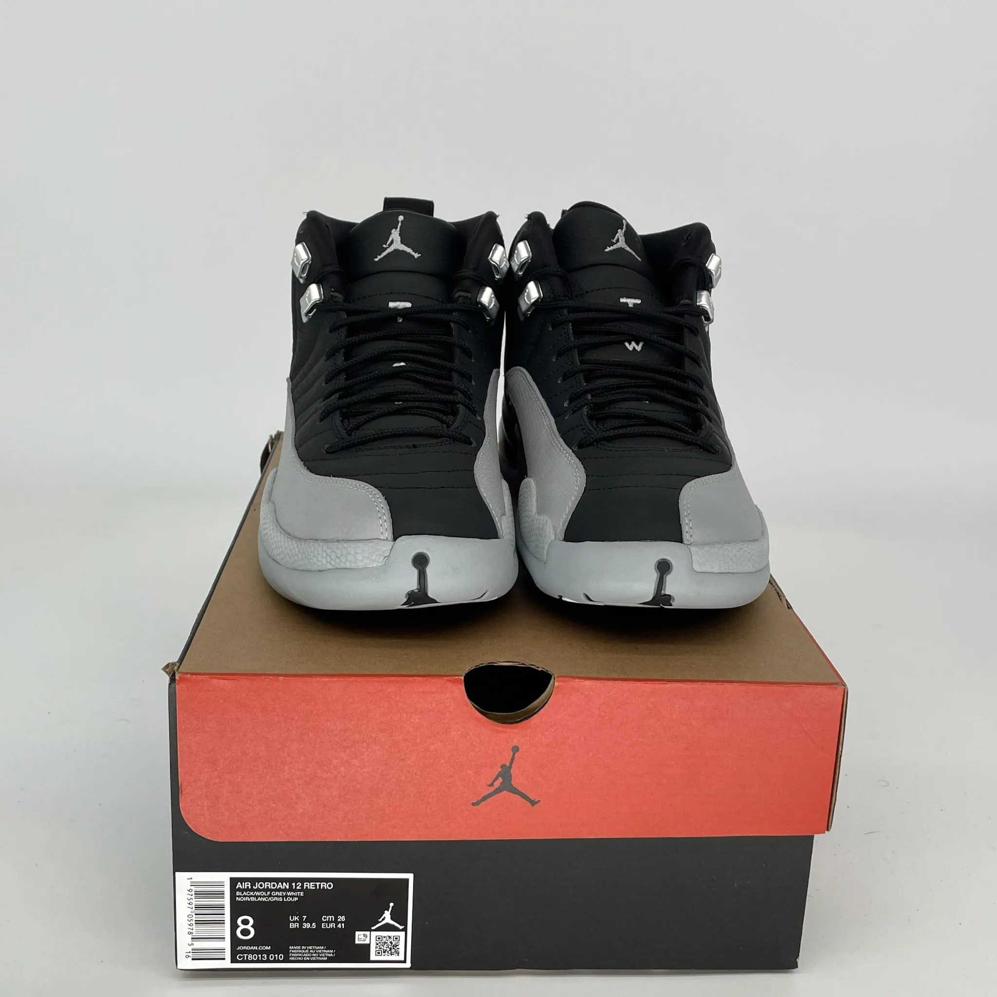AIR JORDAN 12 BARONS SIZE 8 CT8013-010