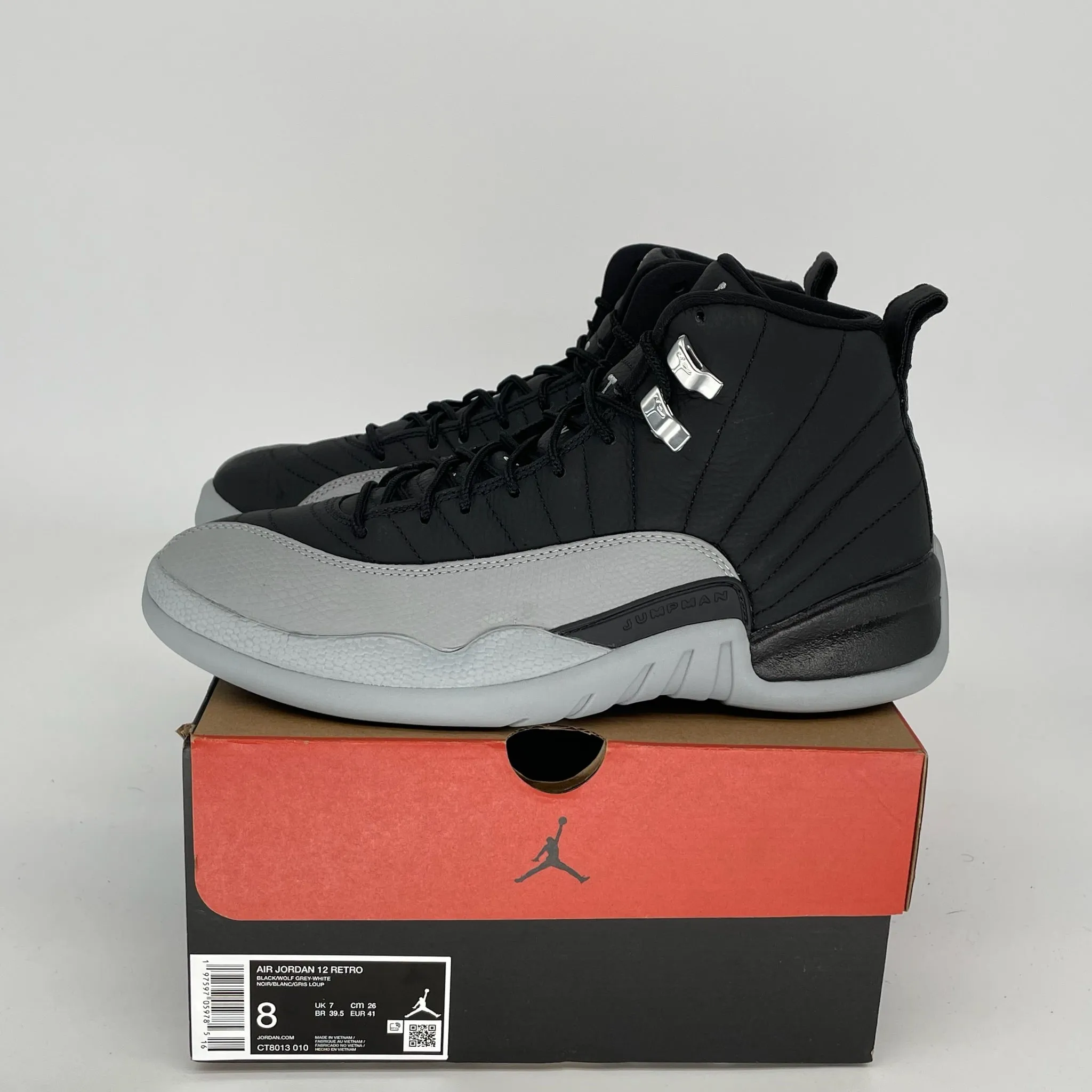 AIR JORDAN 12 BARONS SIZE 8 CT8013-010