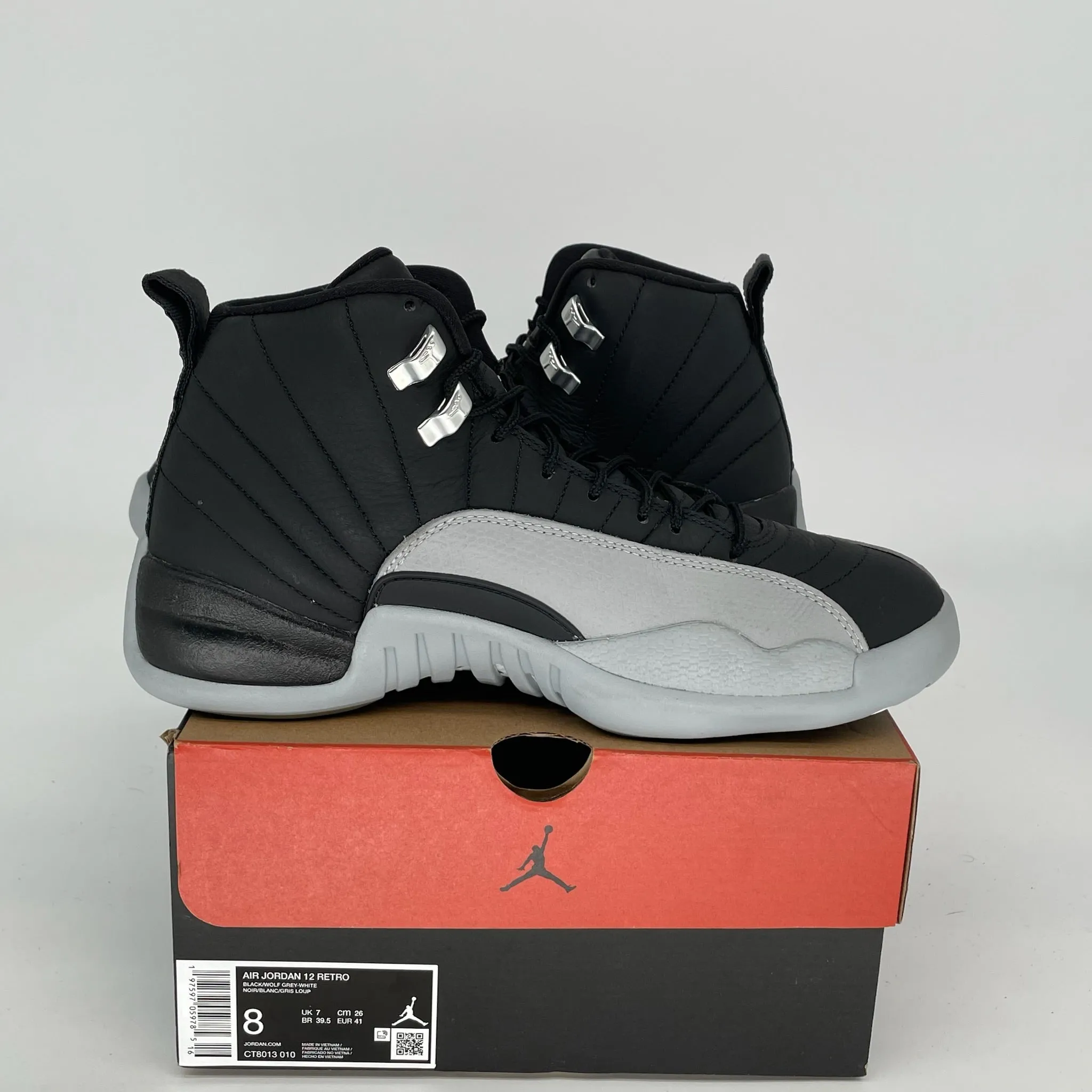 AIR JORDAN 12 BARONS SIZE 8 CT8013-010