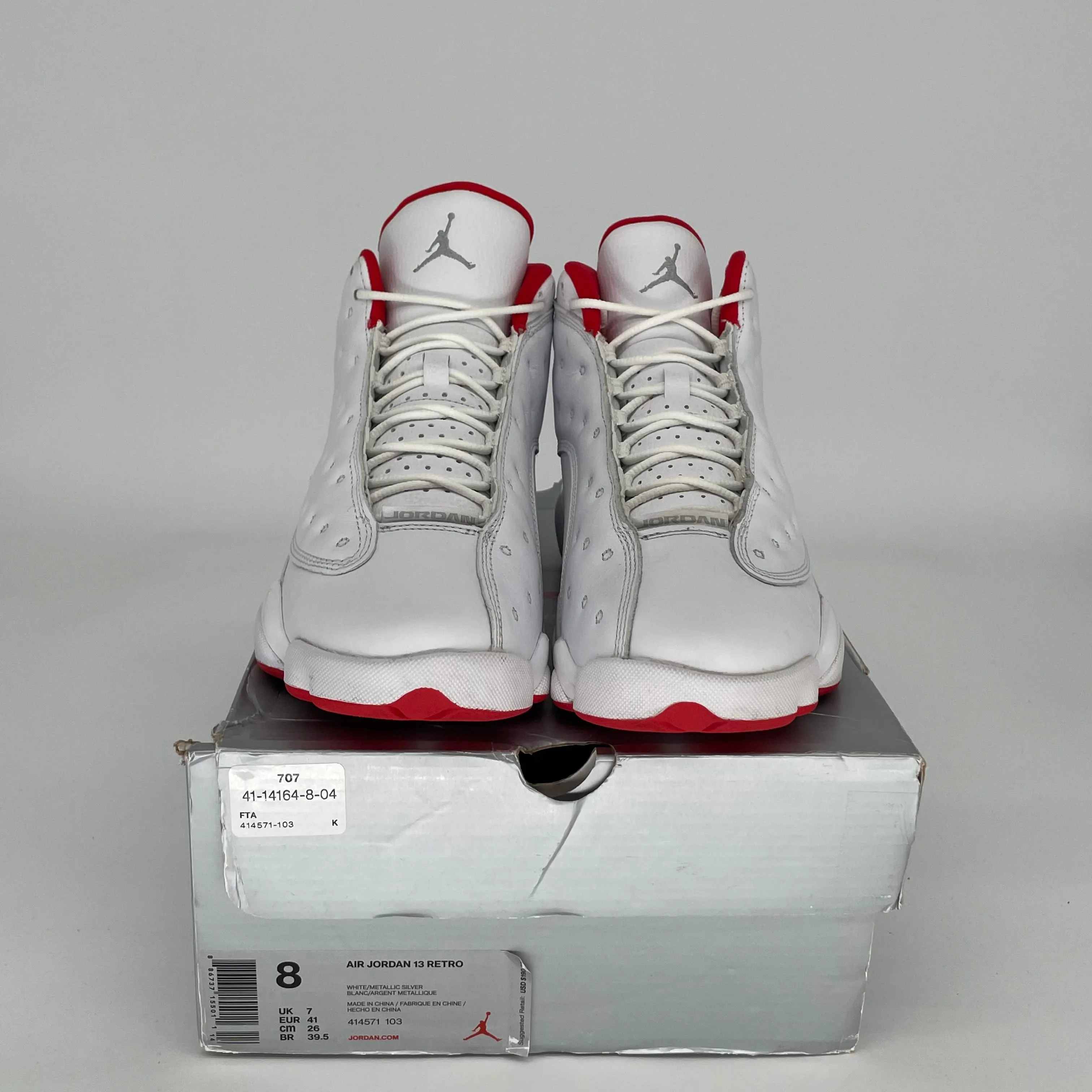 AIR JORDAN 13 ALTERNATE HISTORY OF FLIGHT SIZE 8 414571-103