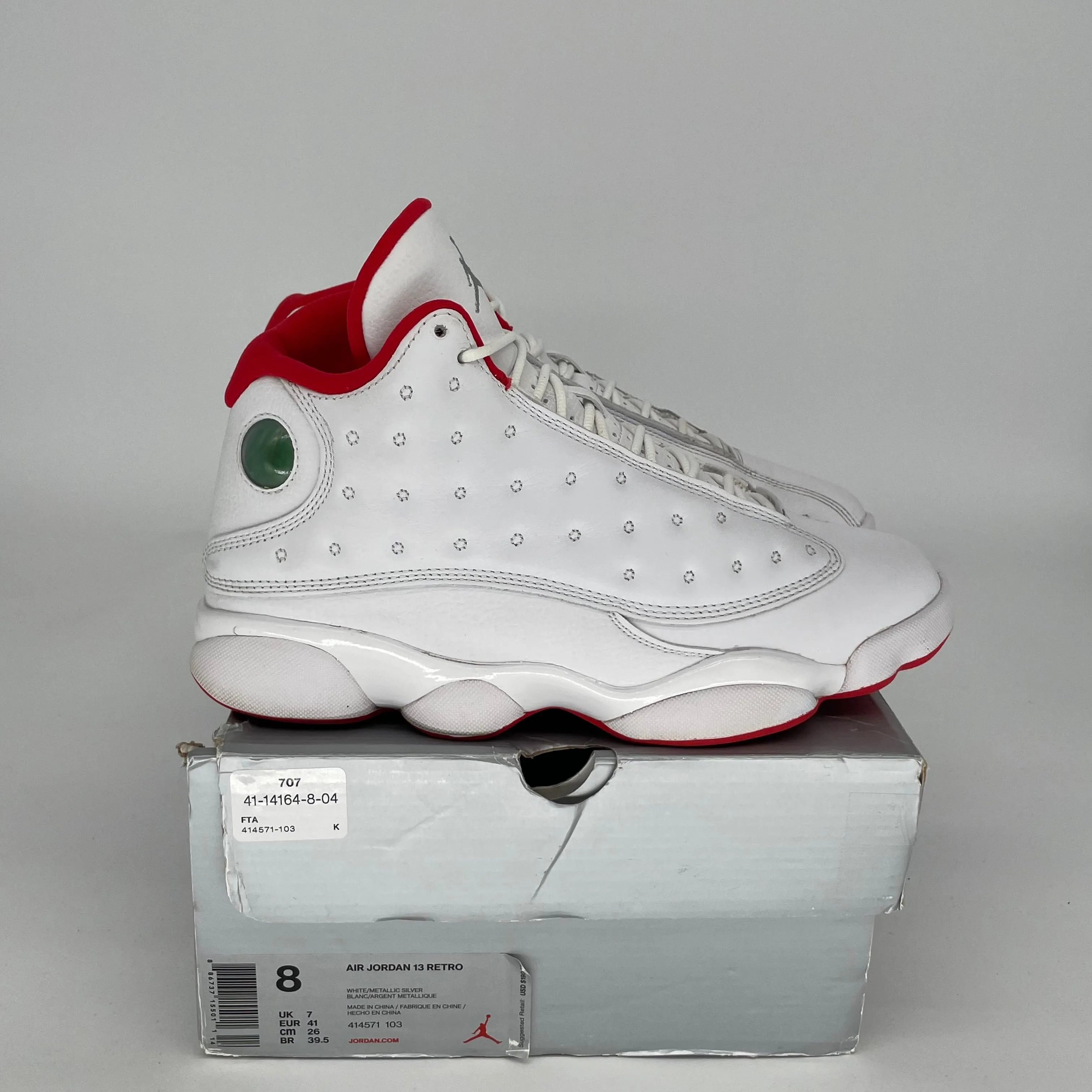 AIR JORDAN 13 ALTERNATE HISTORY OF FLIGHT SIZE 8 414571-103