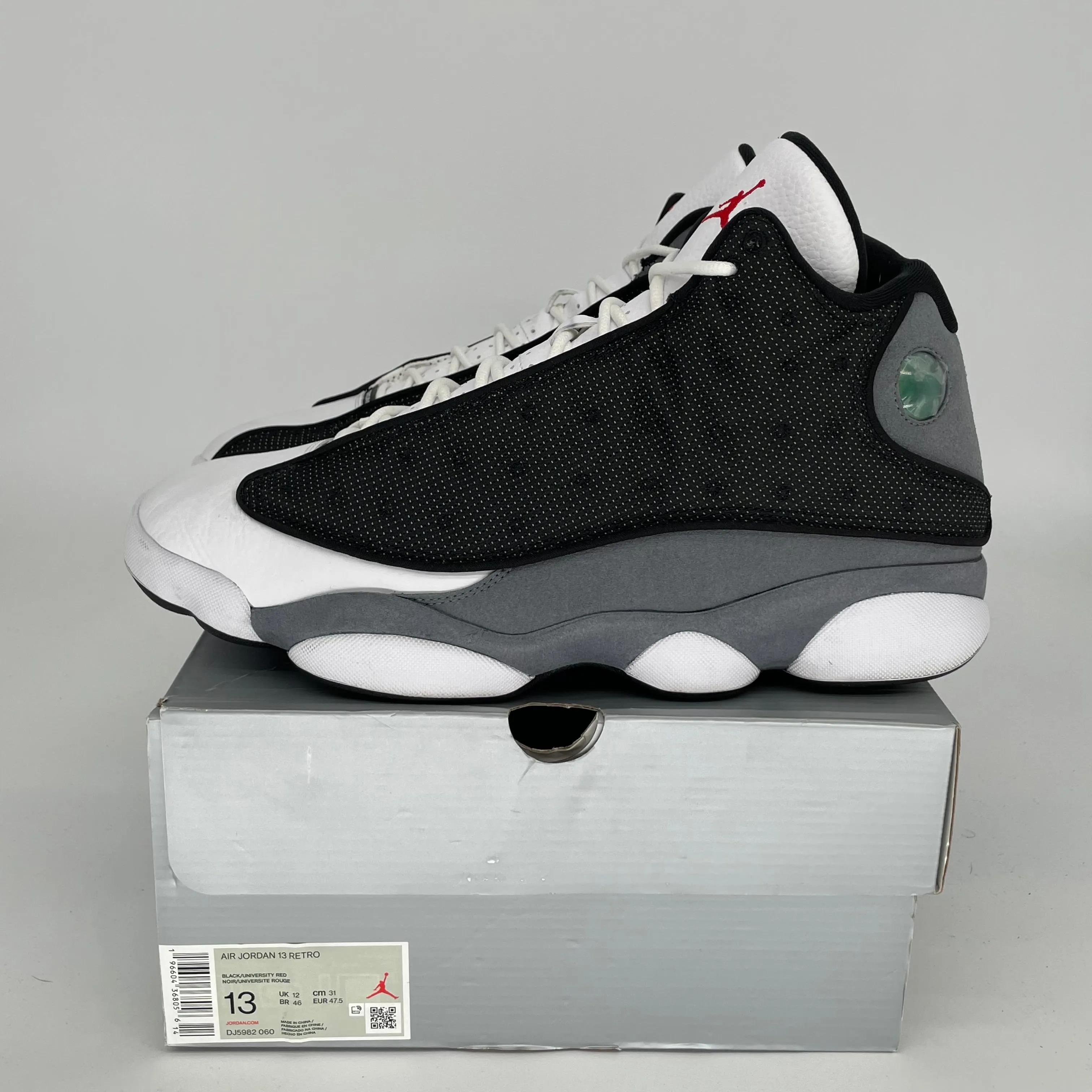 AIR JORDAN 13 BLACK FLINT SIZE 13 DJ5982-060