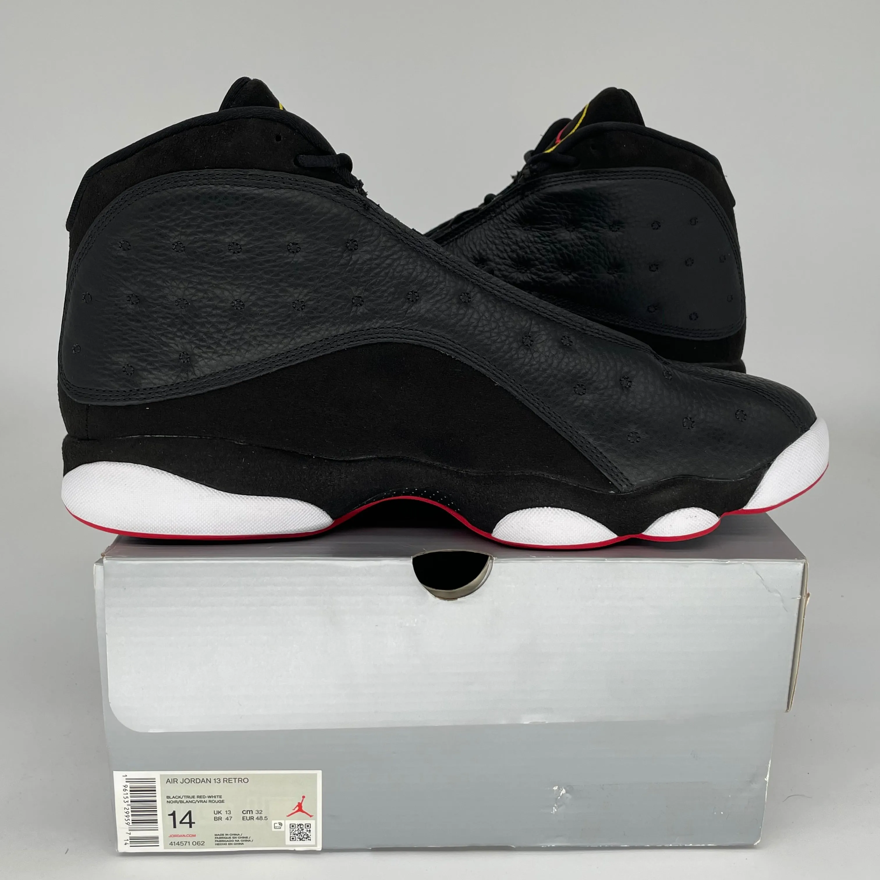 AIR JORDAN 13 PLAYOFFS SIZE 14 414571-062
