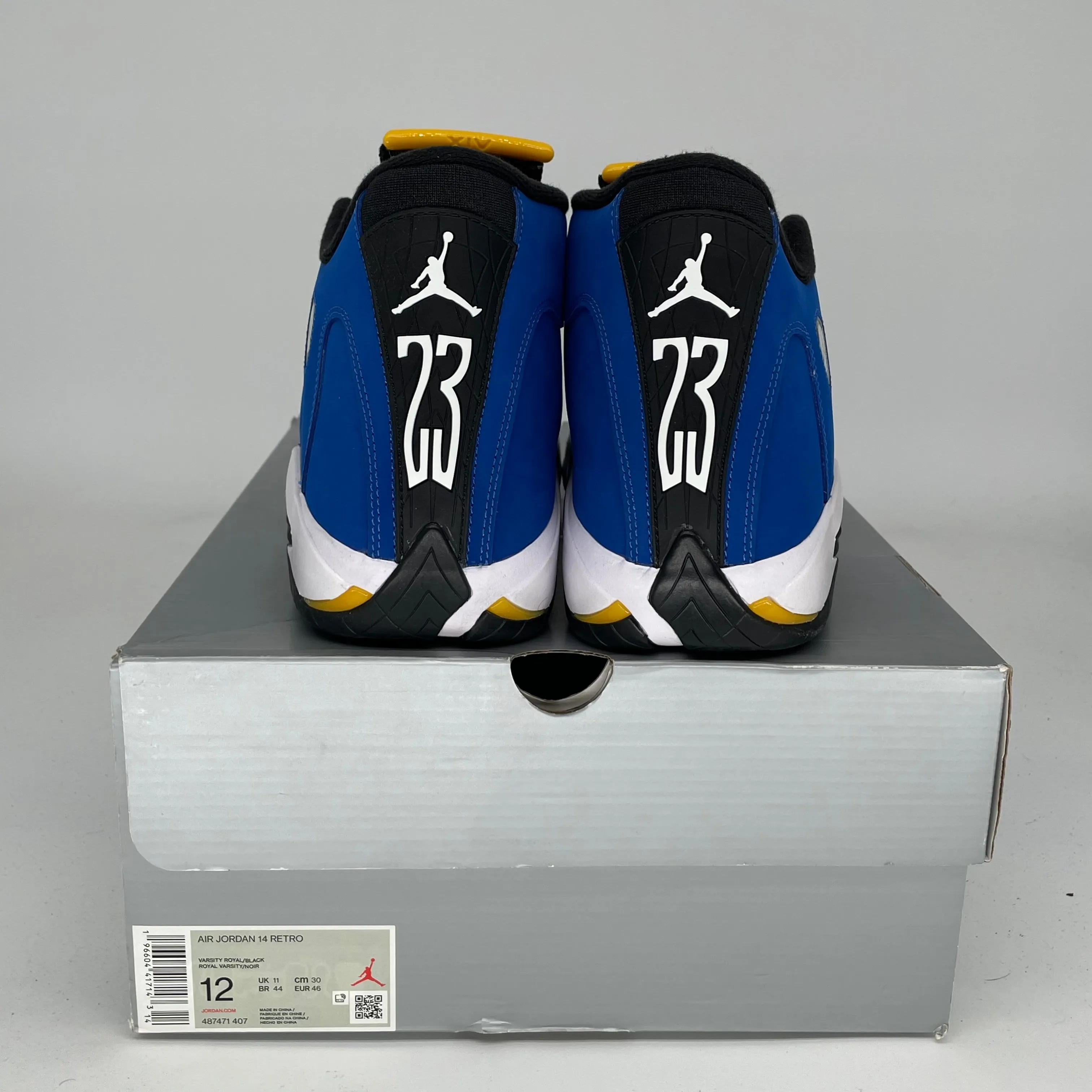 AIR JORDAN 14 LANEY SIZE 12 487471-407