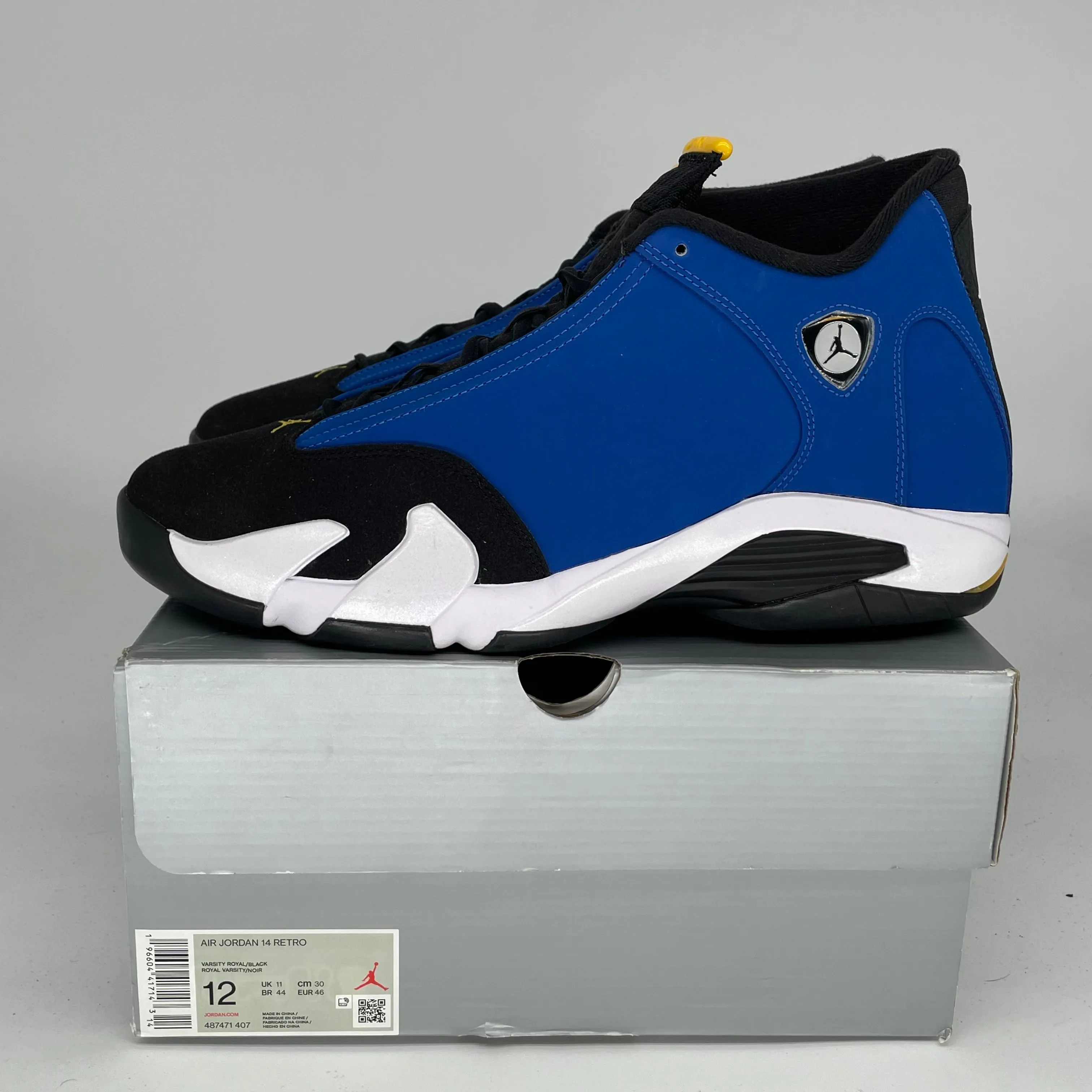 AIR JORDAN 14 LANEY SIZE 12 487471-407