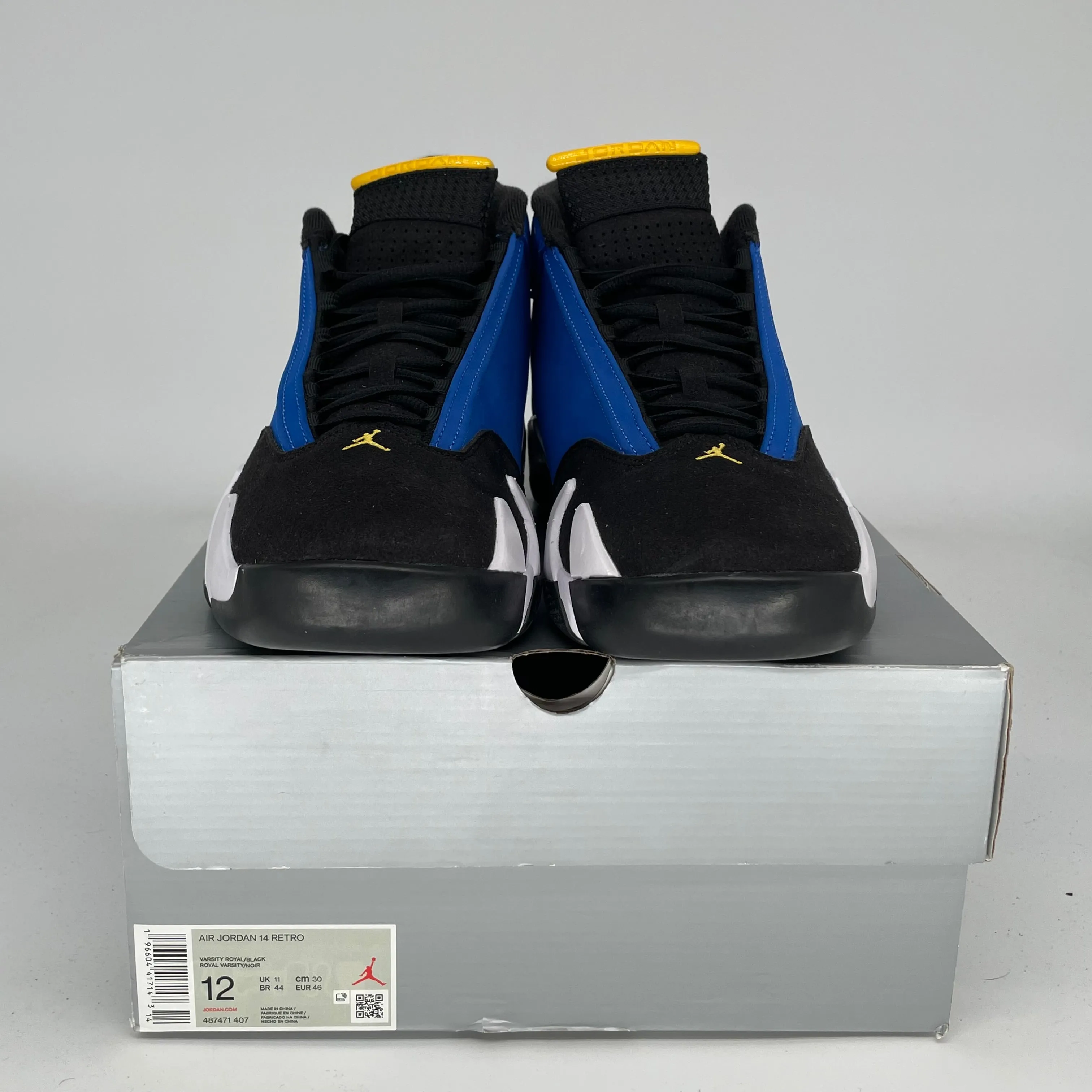 AIR JORDAN 14 LANEY SIZE 12 487471-407