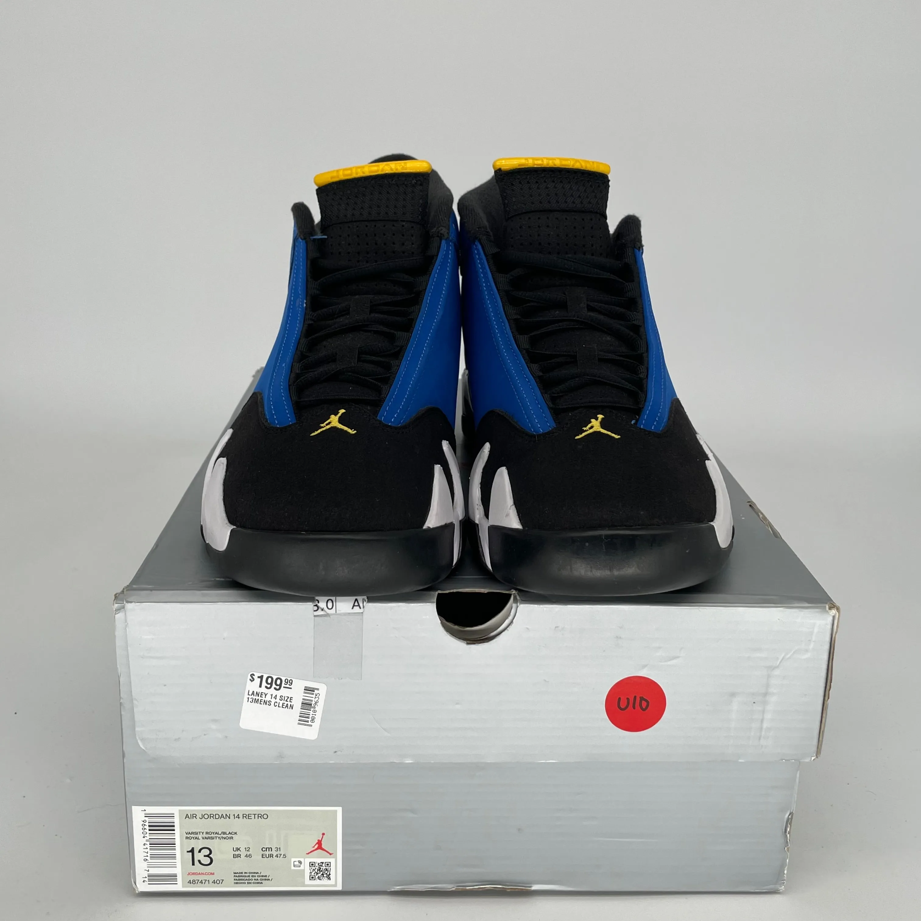 AIR JORDAN 14 LANEY SIZE 13 487471-407
