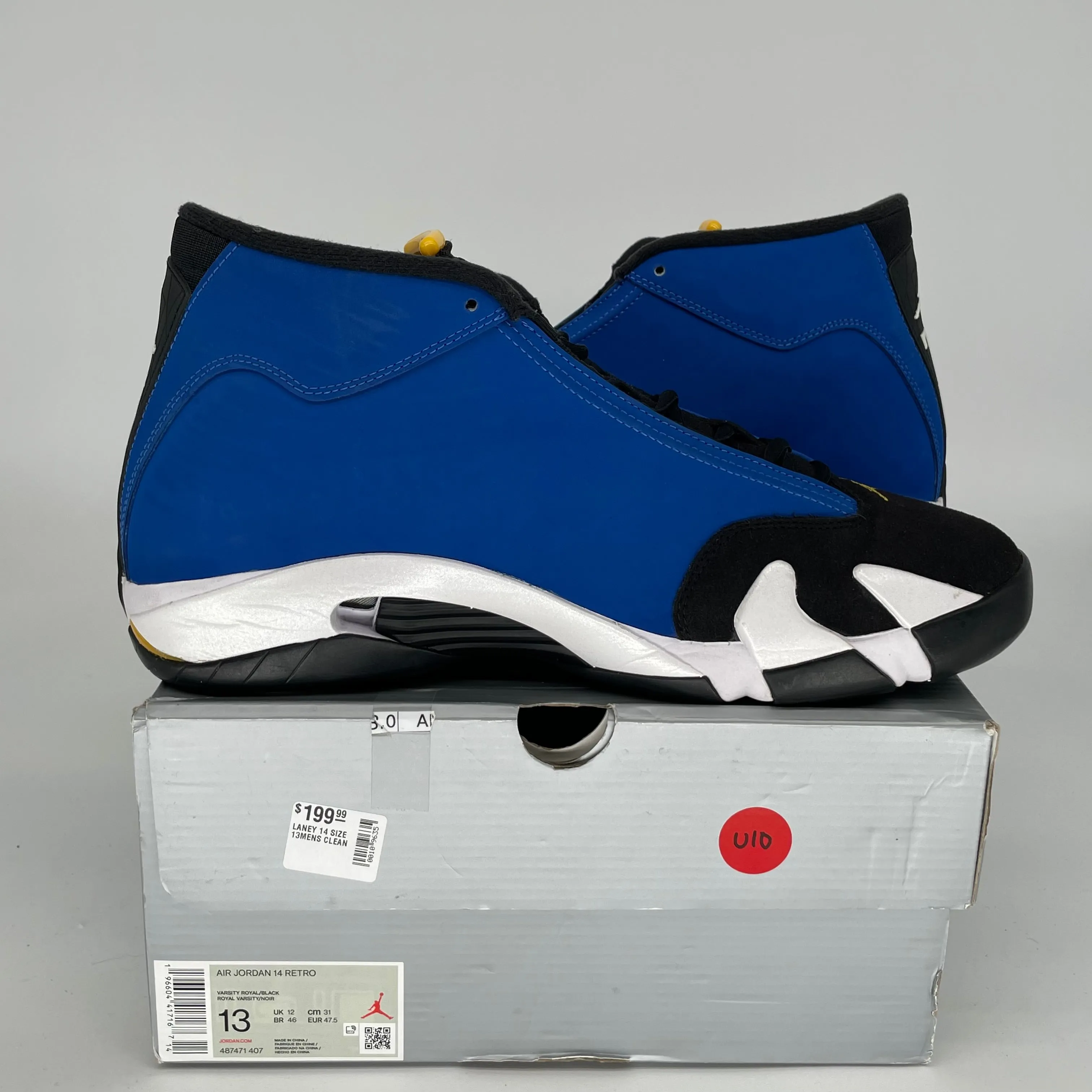 AIR JORDAN 14 LANEY SIZE 13 487471-407