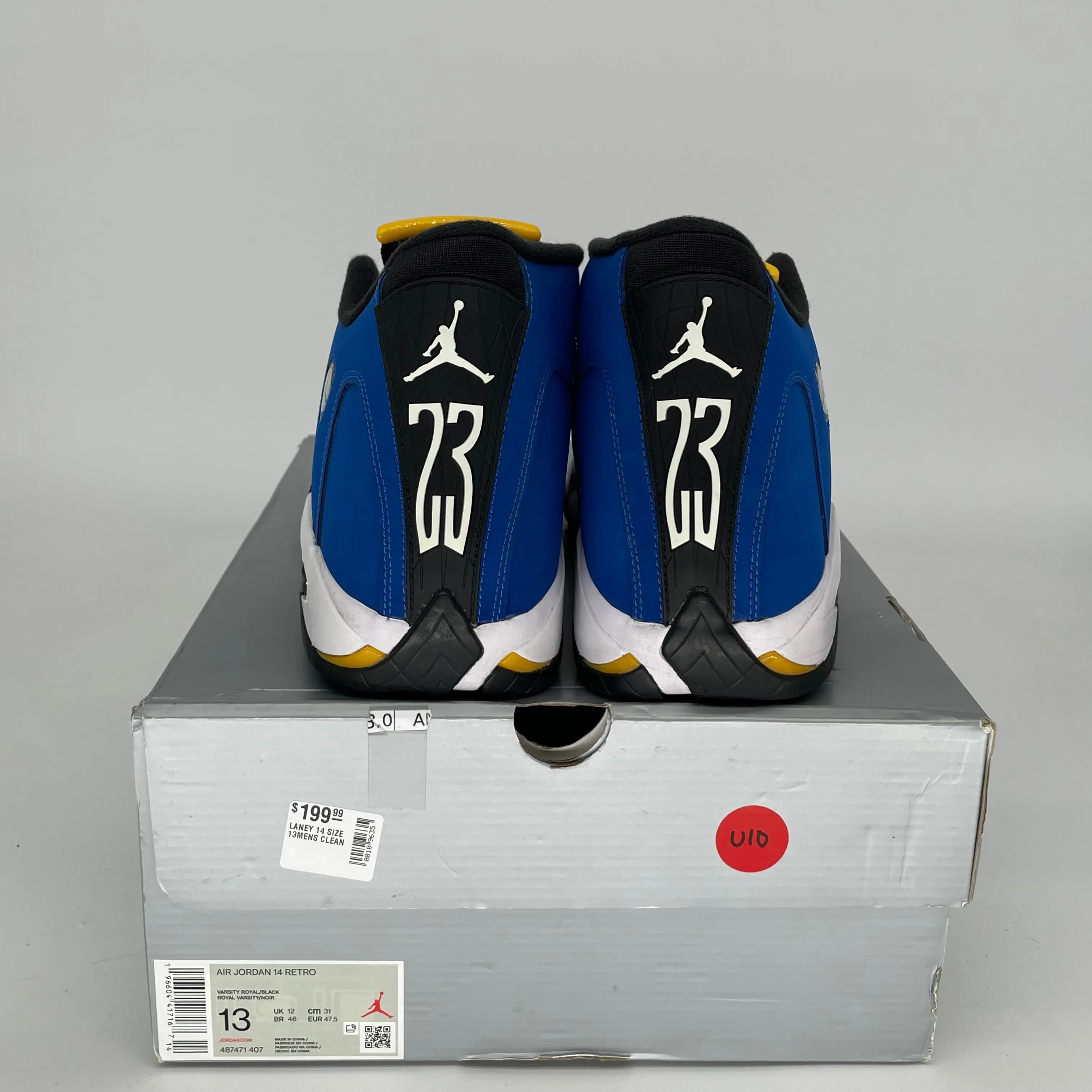 AIR JORDAN 14 LANEY SIZE 13 487471-407
