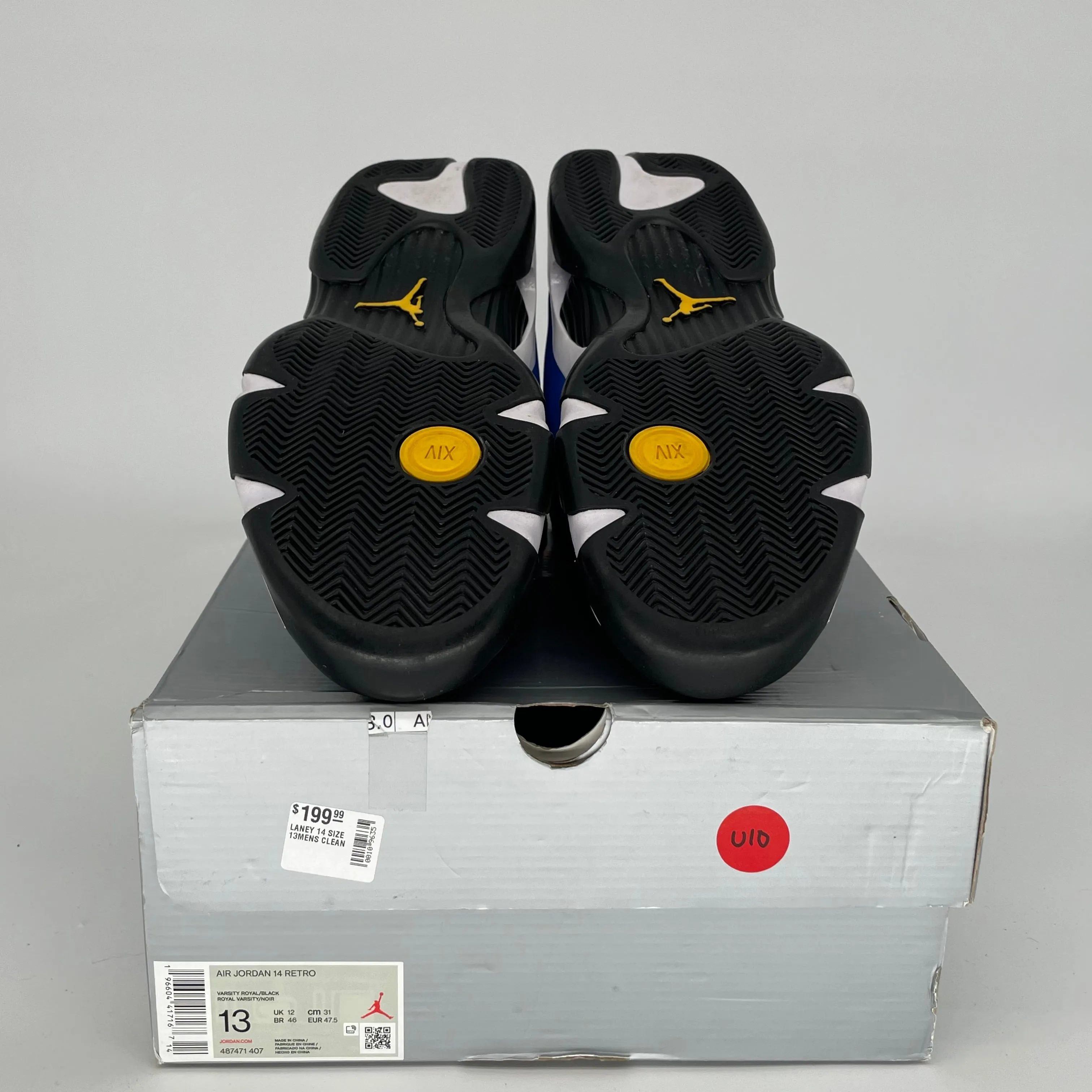 AIR JORDAN 14 LANEY SIZE 13 487471-407