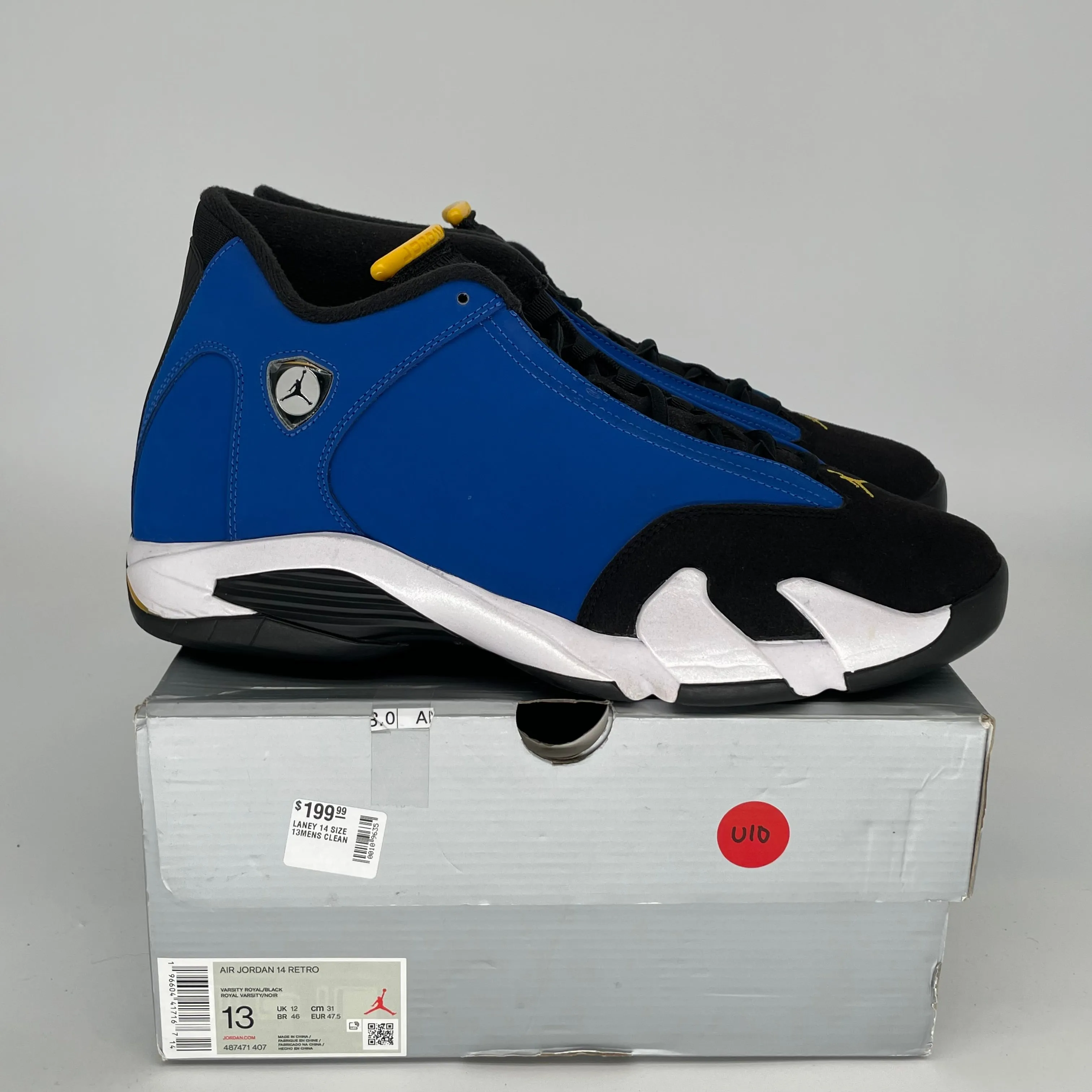AIR JORDAN 14 LANEY SIZE 13 487471-407