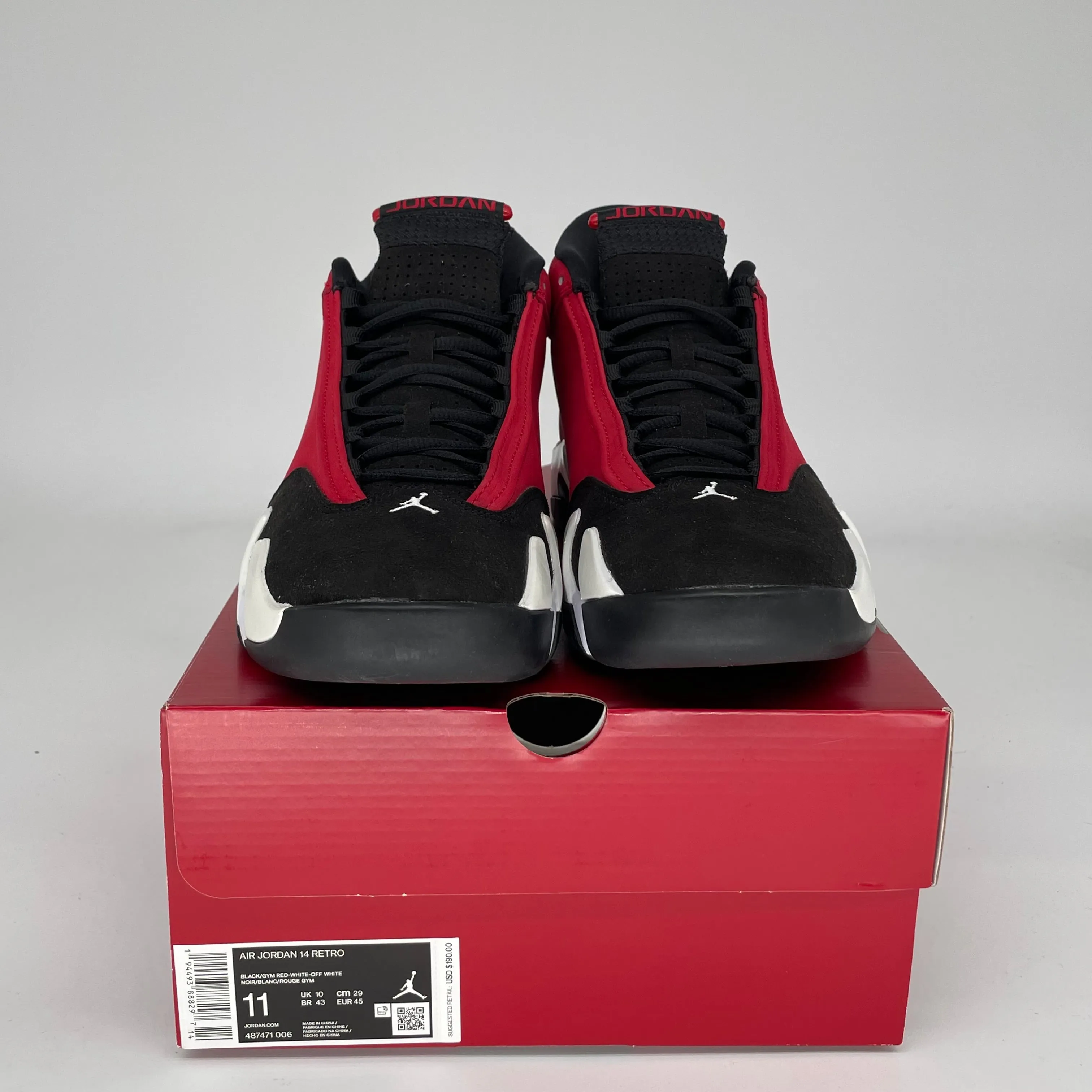 AIR JORDAN 14 TORO BRAVO SIZE 11 487471-006