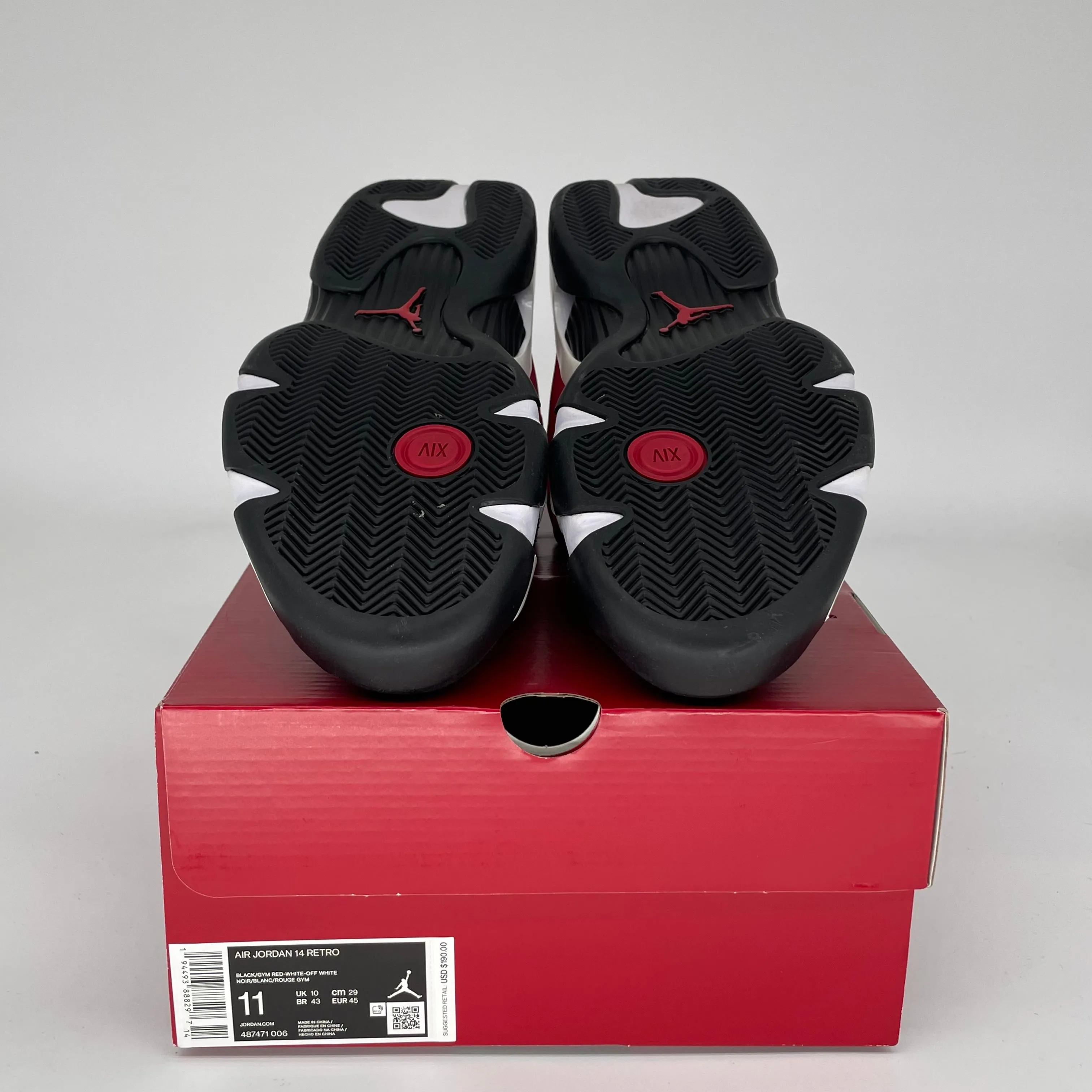 AIR JORDAN 14 TORO BRAVO SIZE 11 487471-006