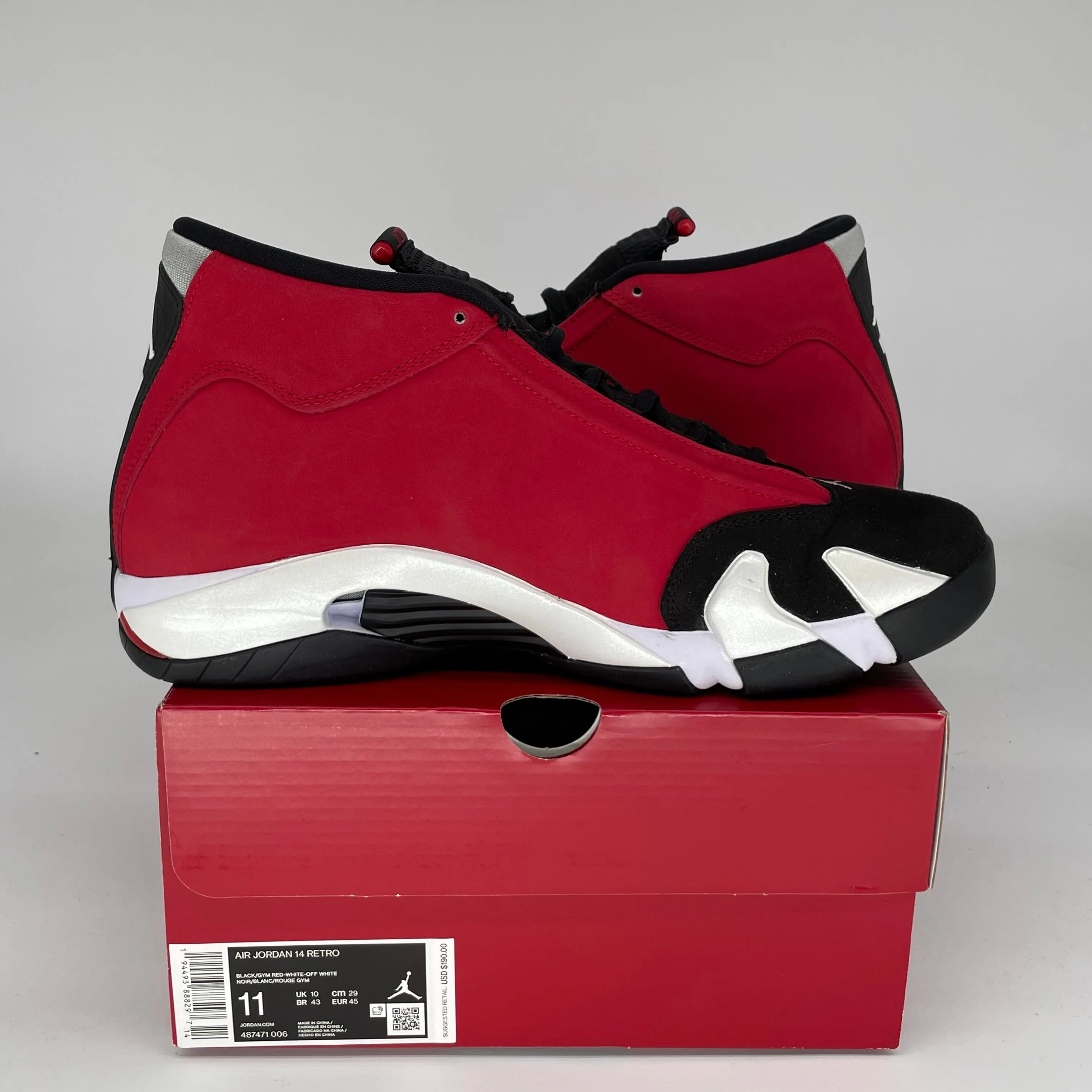 AIR JORDAN 14 TORO BRAVO SIZE 11 487471-006