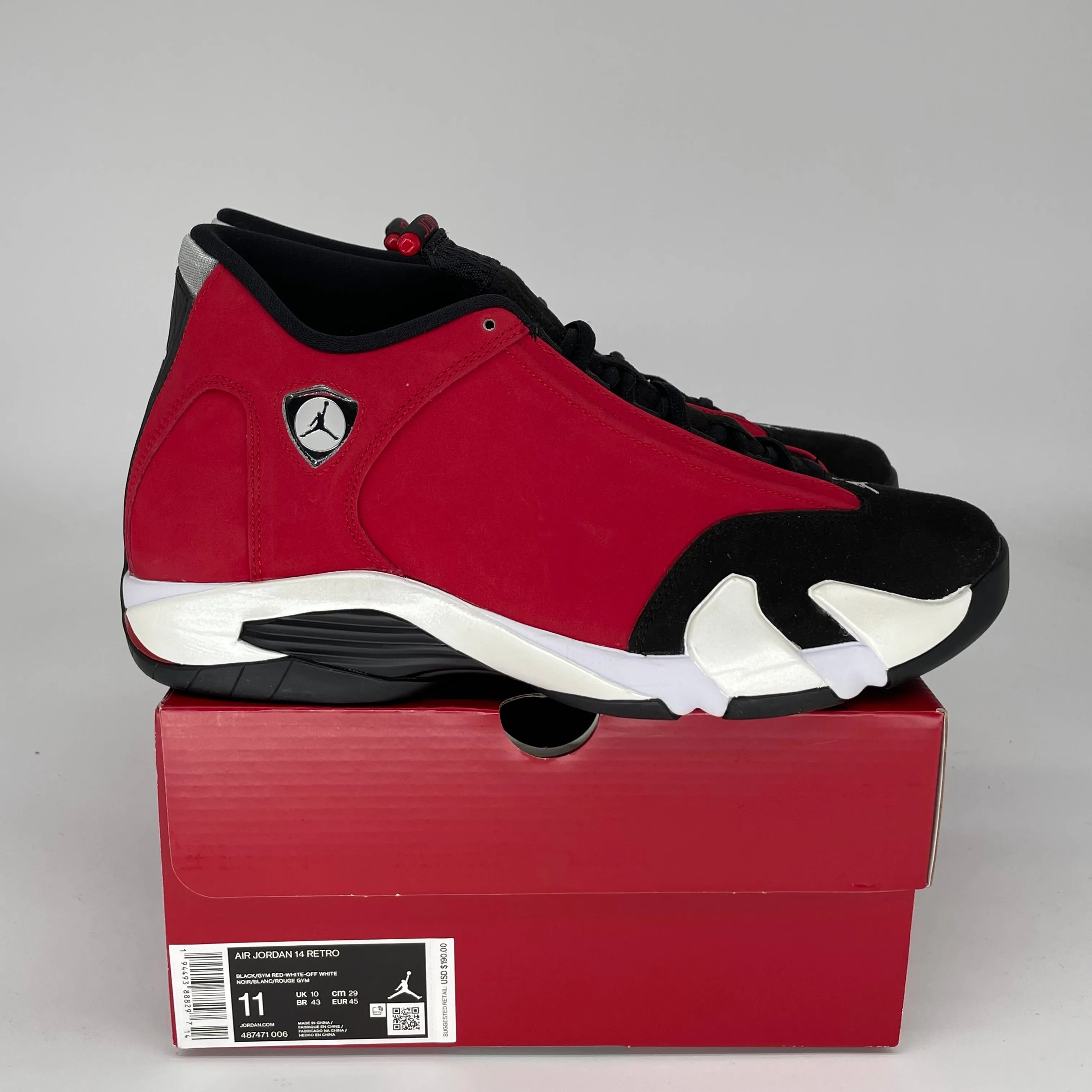 AIR JORDAN 14 TORO BRAVO SIZE 11 487471-006