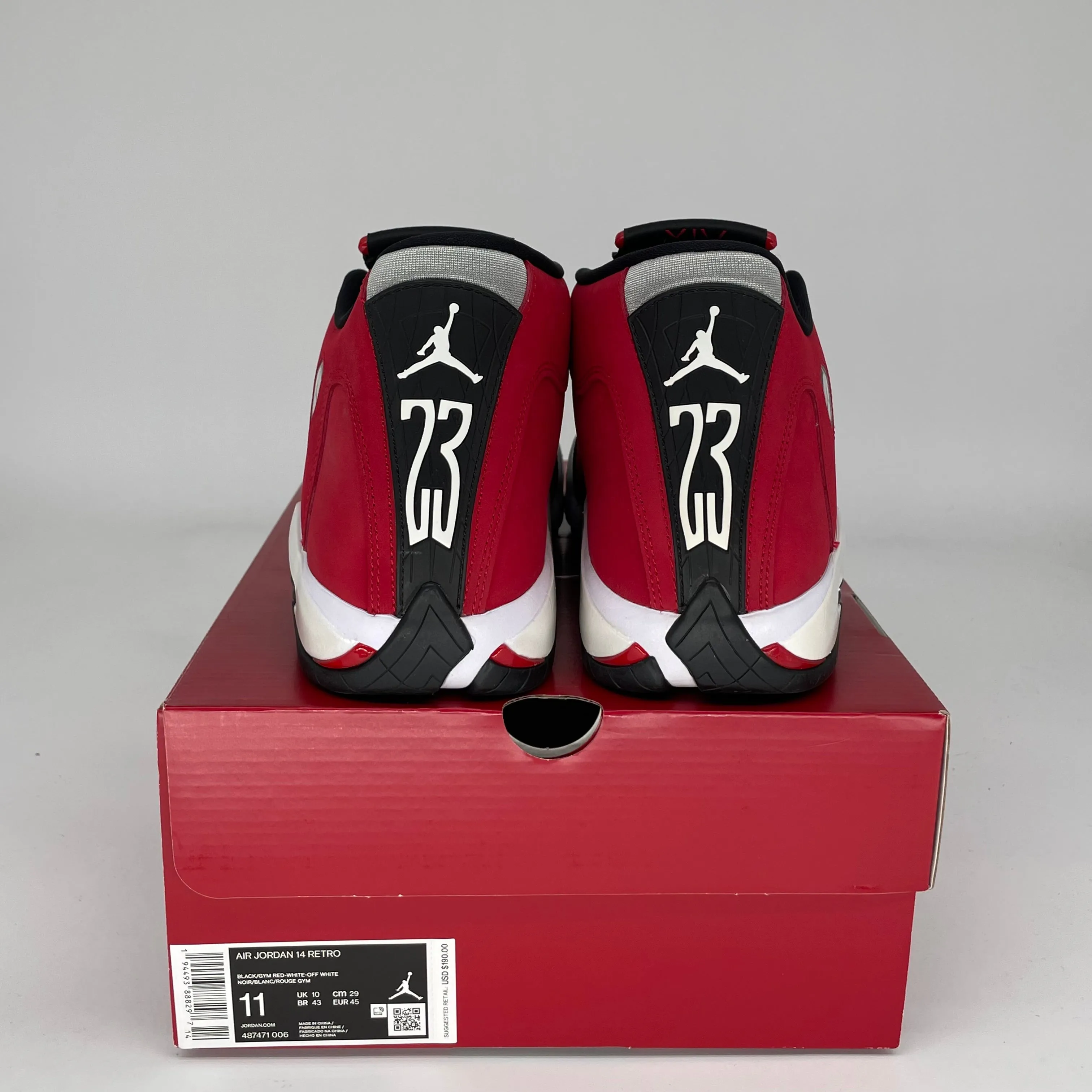 AIR JORDAN 14 TORO BRAVO SIZE 11 487471-006