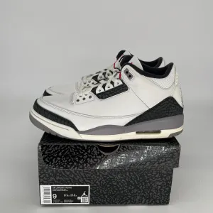 AIR JORDAN 3 CEMENT GREY SIZE 9 CT8532-106