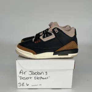 AIR JORDAN 3 DESERT ELEPHANT SIZE 6Y DM0967-008