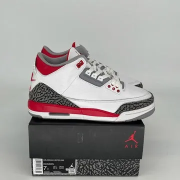 AIR JORDAN 3 FIRE RED SIZE 7 DM0967-160