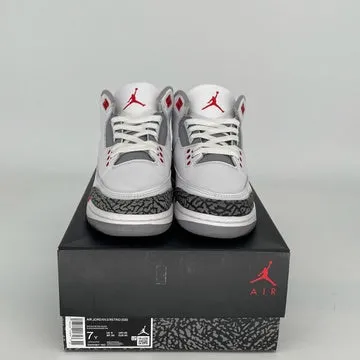 AIR JORDAN 3 FIRE RED SIZE 7 DM0967-160