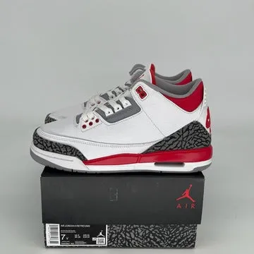 AIR JORDAN 3 FIRE RED SIZE 7 DM0967-160