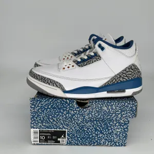 AIR JORDAN 3 WIZARDS SIZE 10 CT8532-148
