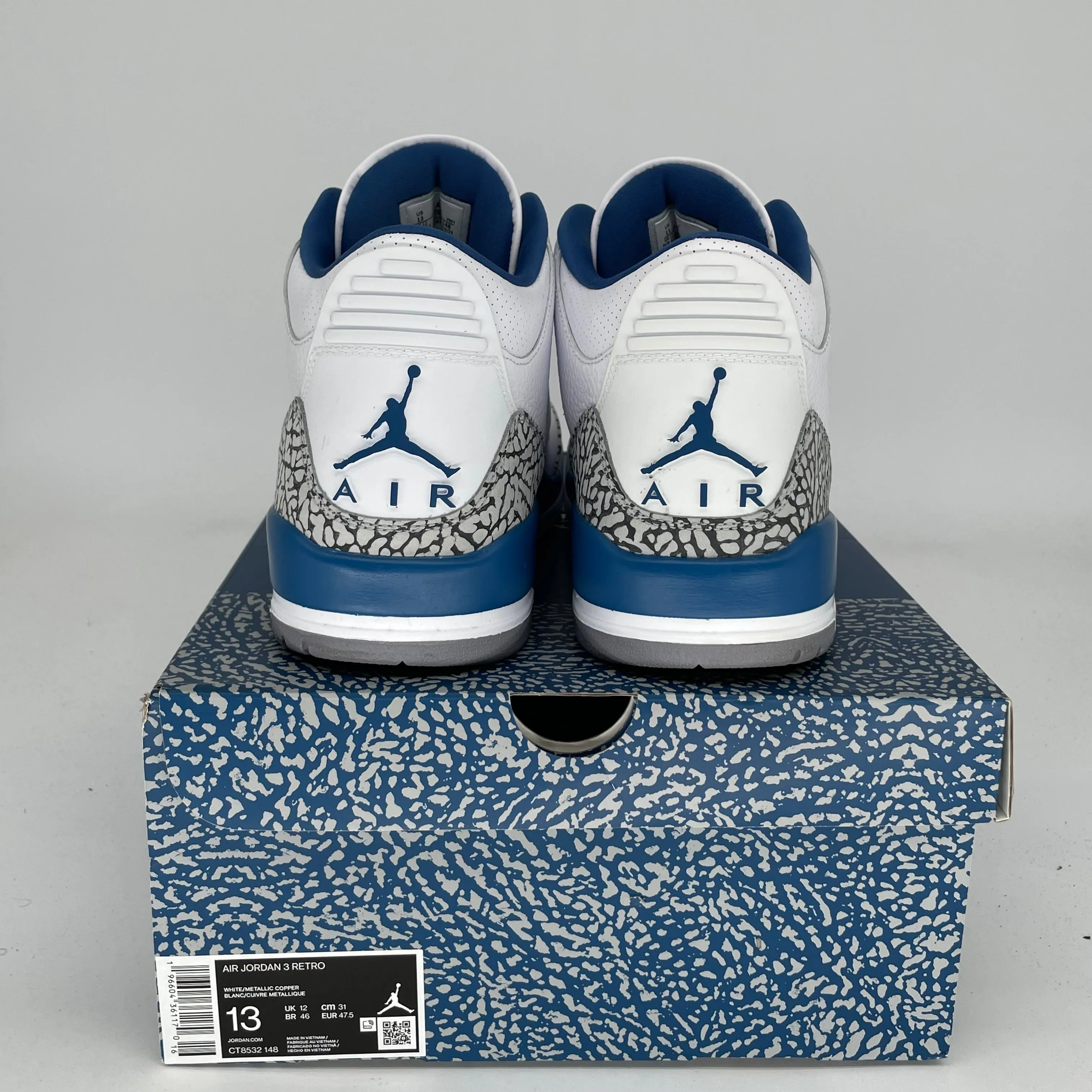 AIR JORDAN 3 WIZARDS SIZE 13 CT8532-148