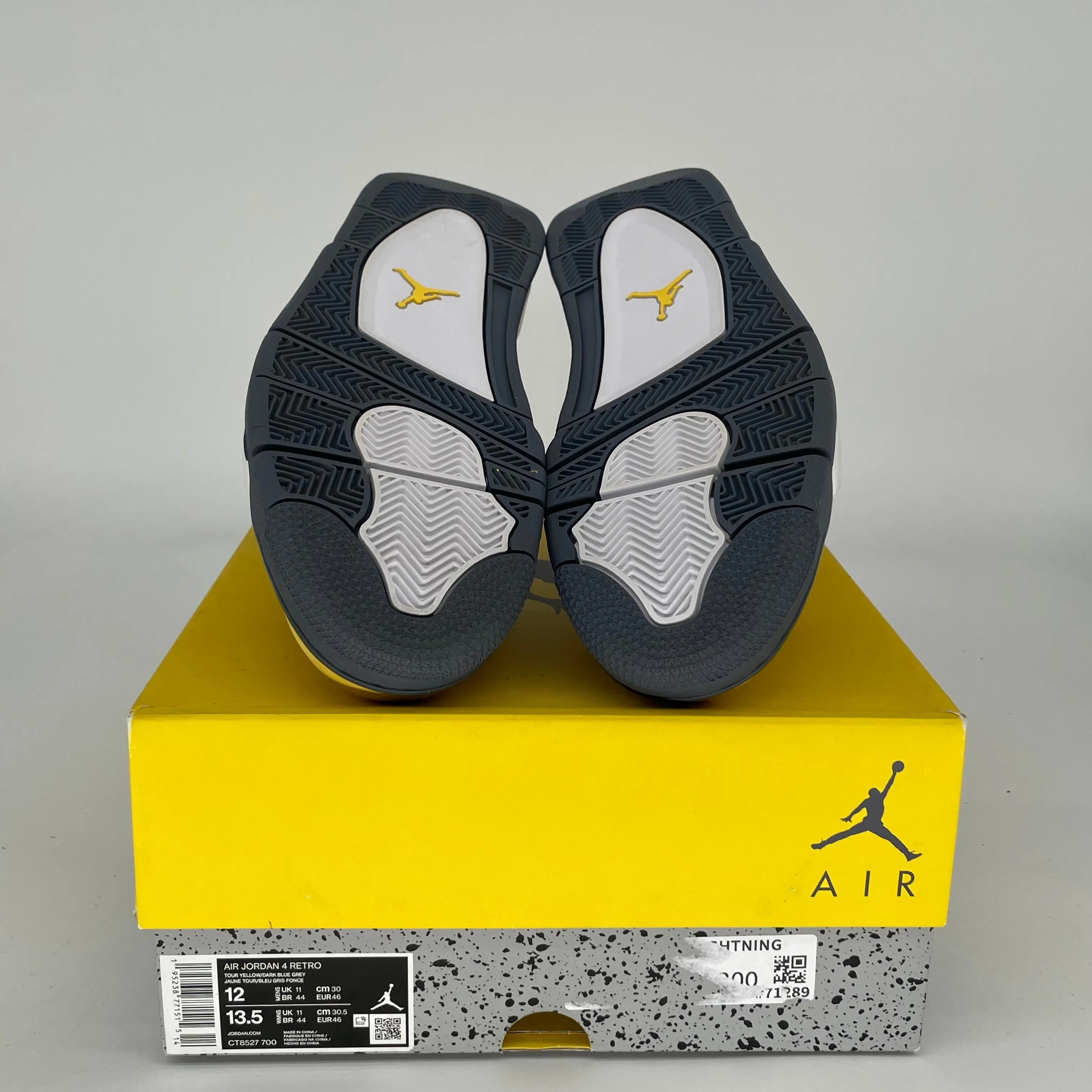 AIR JORDAN 4 LIGHTNING SIZE 12 CT8527-700