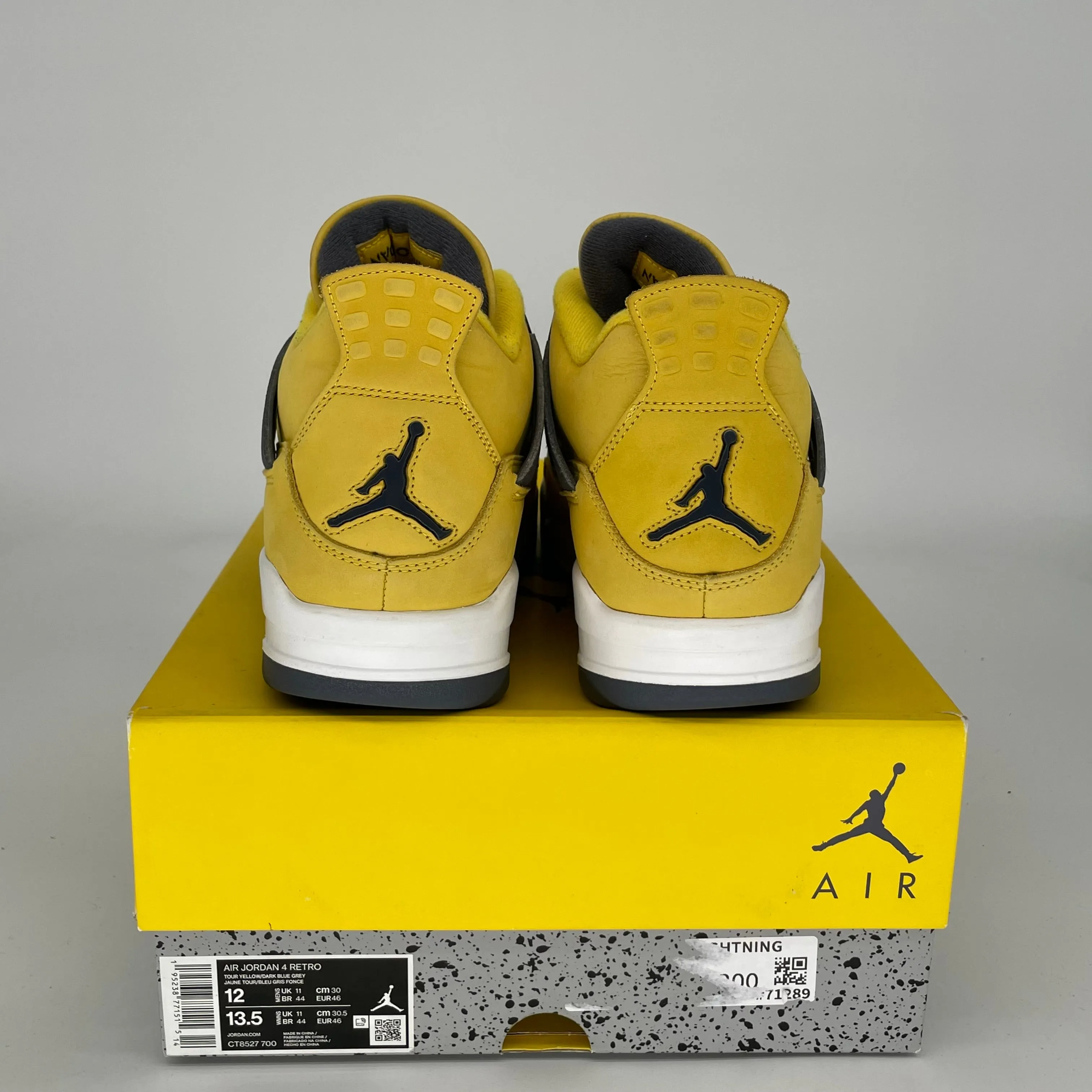 AIR JORDAN 4 LIGHTNING SIZE 12 CT8527-700