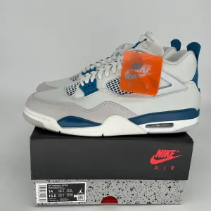 AIR JORDAN 4 MILITARY BLUE SIZE 14 FV5029-141
