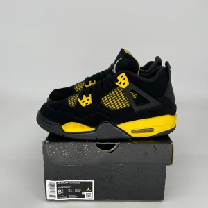 AIR JORDAN 4 THUNDER SIZE 6.5Y 408452-017