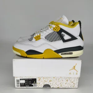 AIR JORDAN 4 VIVID SULFUR W SIZE 10.5/12W AQ9129-101
