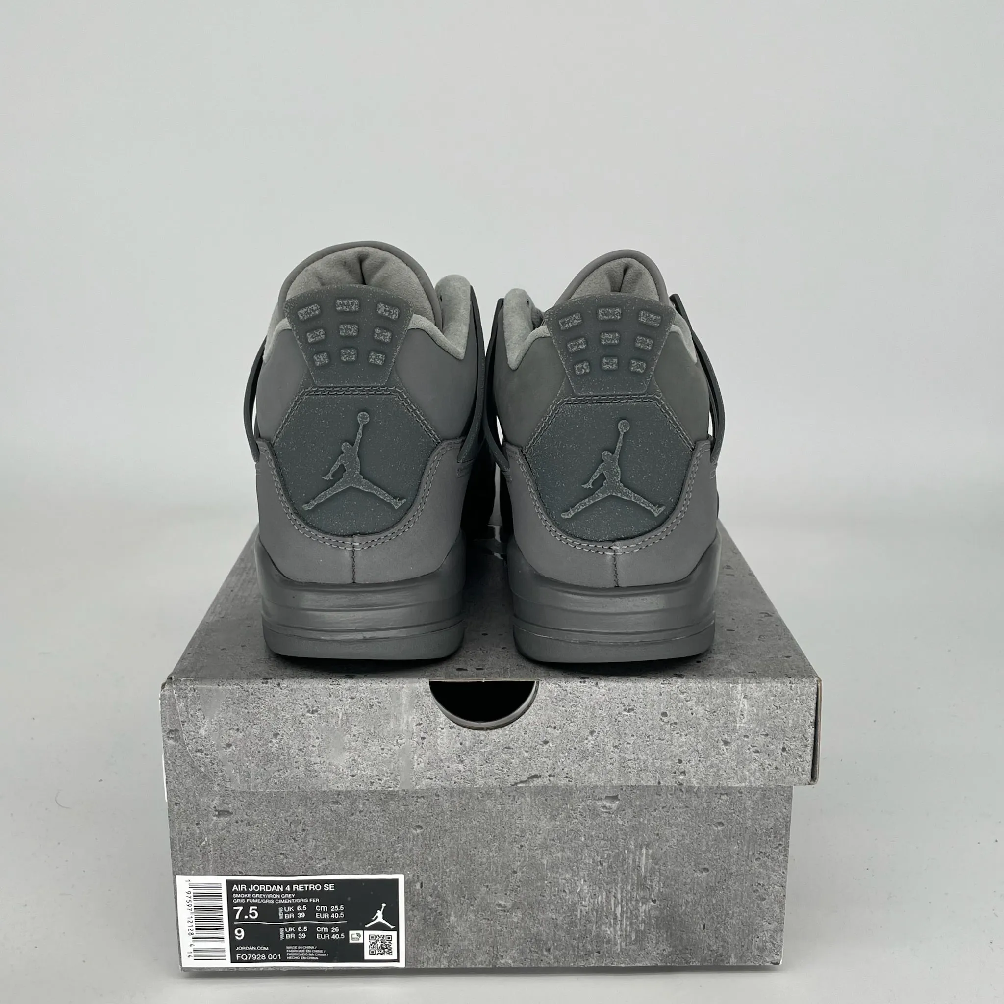 AIR JORDAN 4 WET CEMENT SIZE 7.5 FQ7928-001