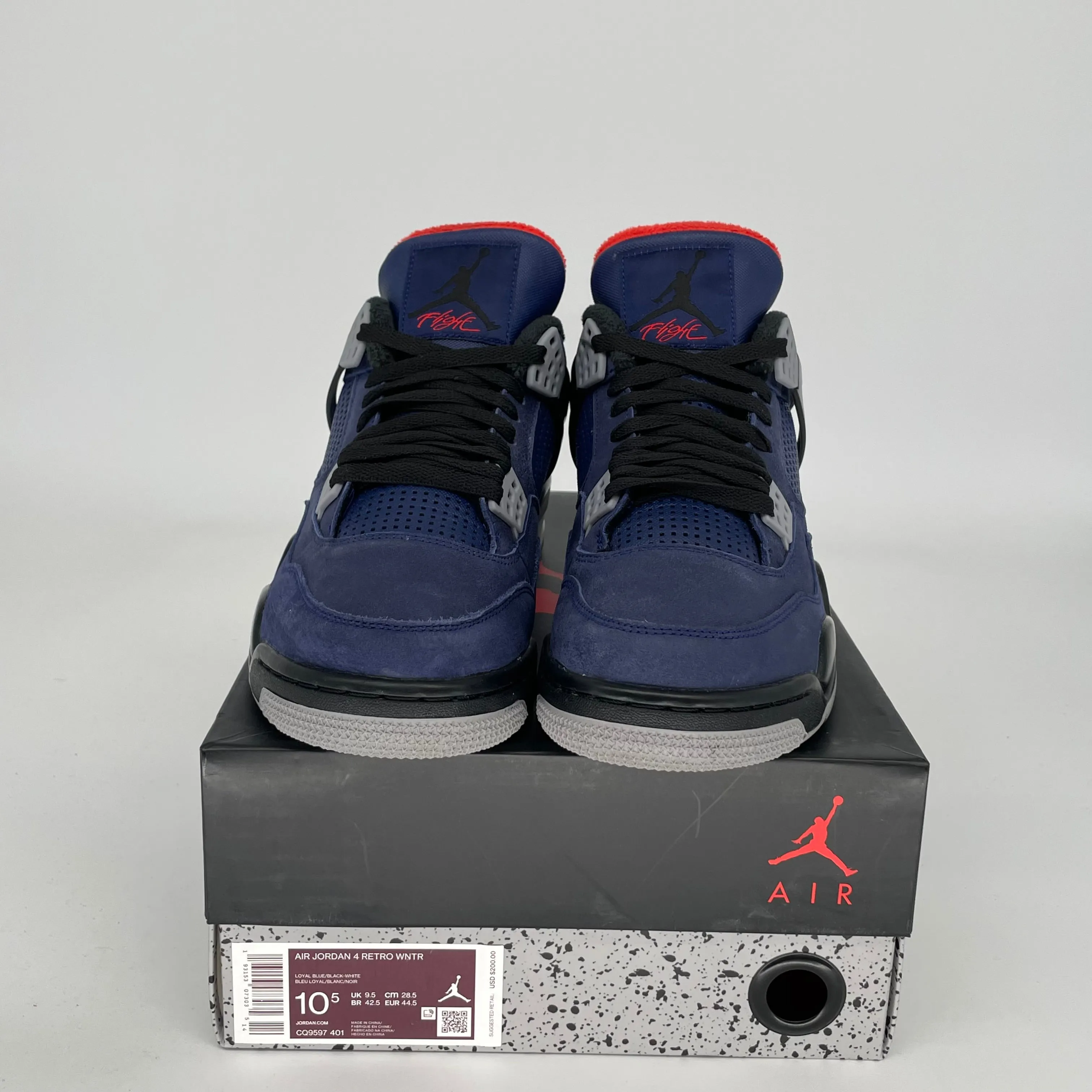 AIR JORDAN 4 WINTERIZED BLUE SIZE 10.5 CQ9597-401